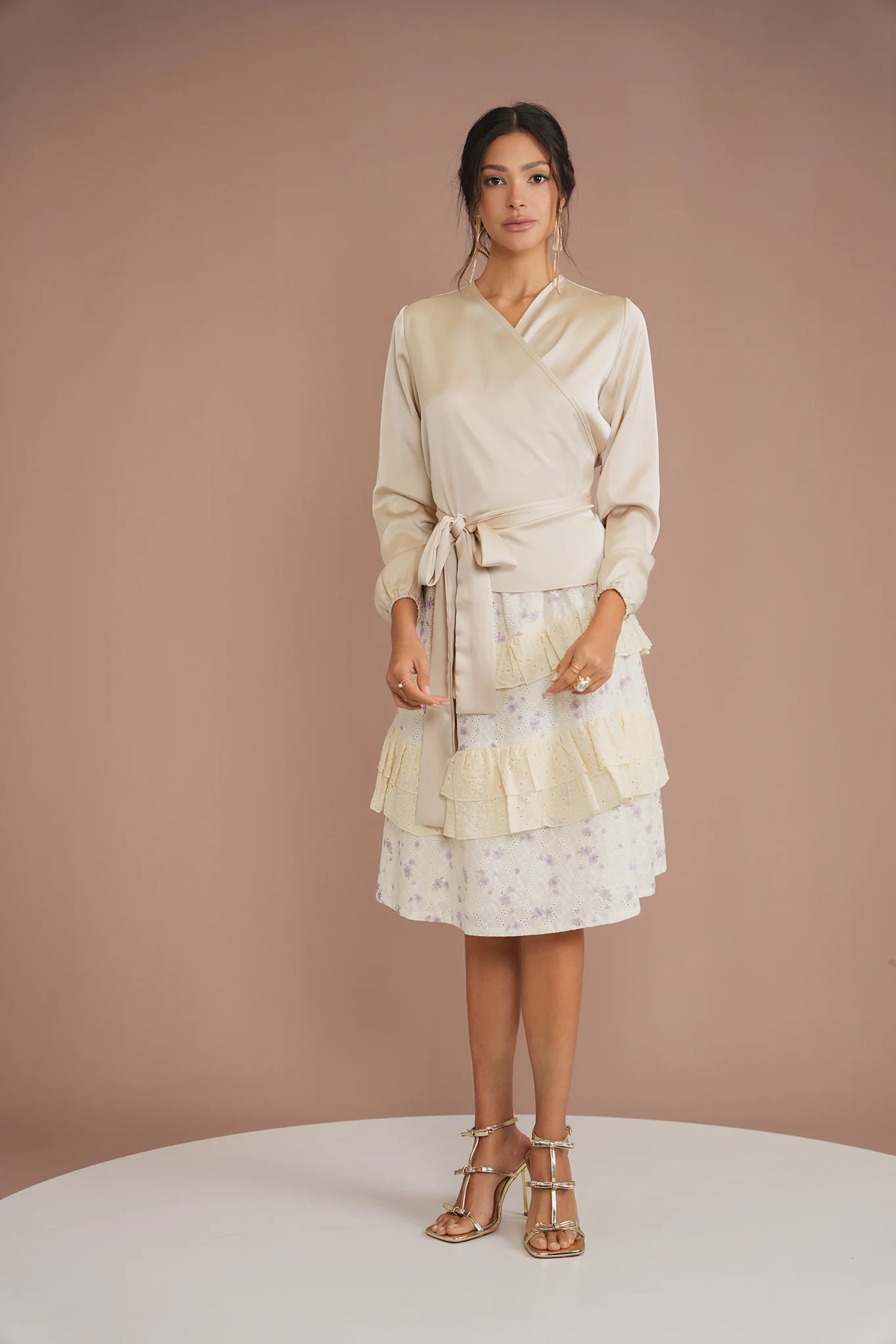 Eyelet Ruffle Skirt - Image 15