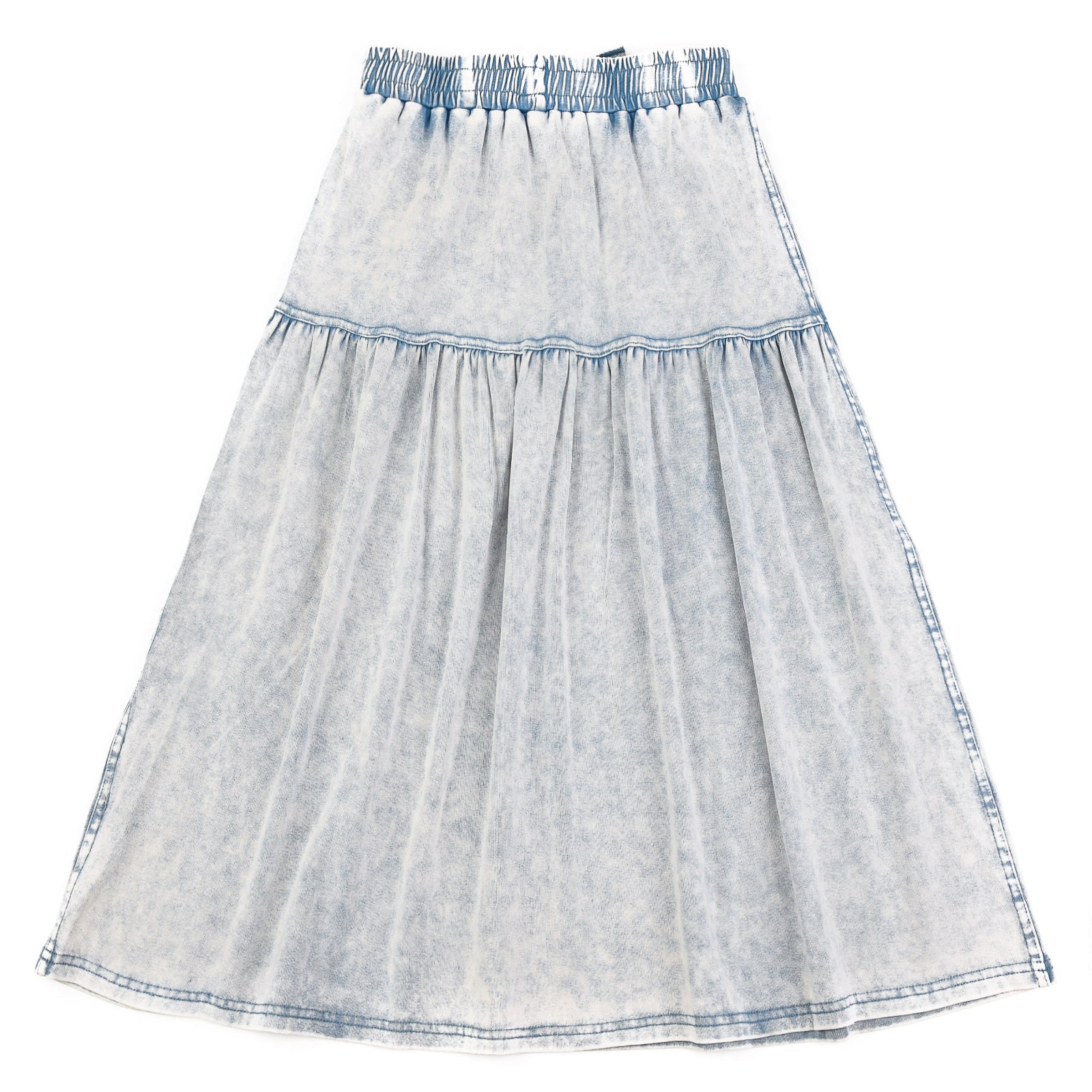 Wash Tiered Skirt - Image 12