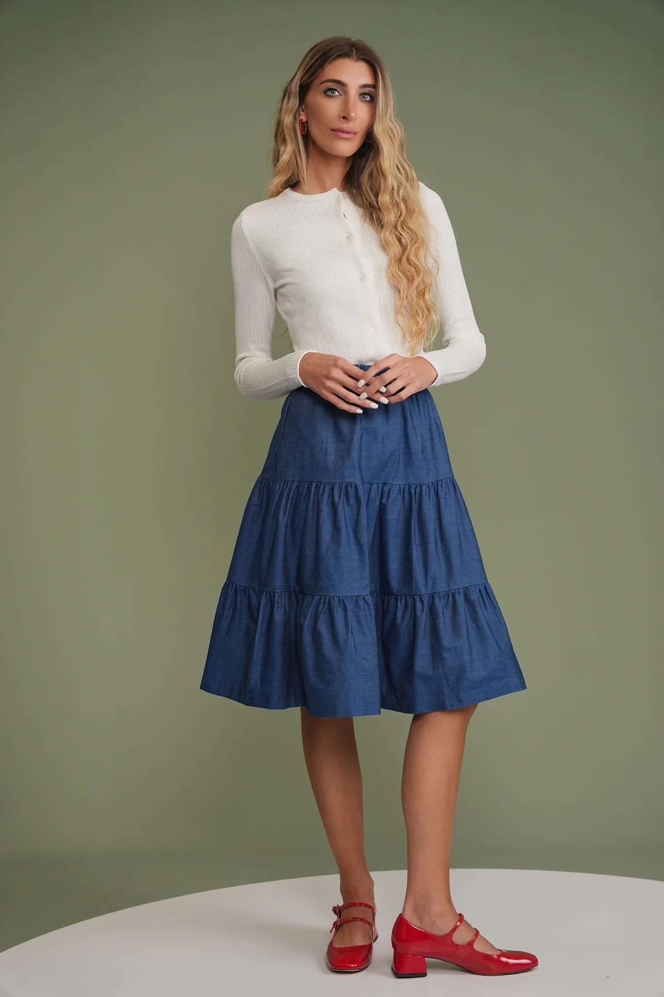 Tiered Skirt - Image 15