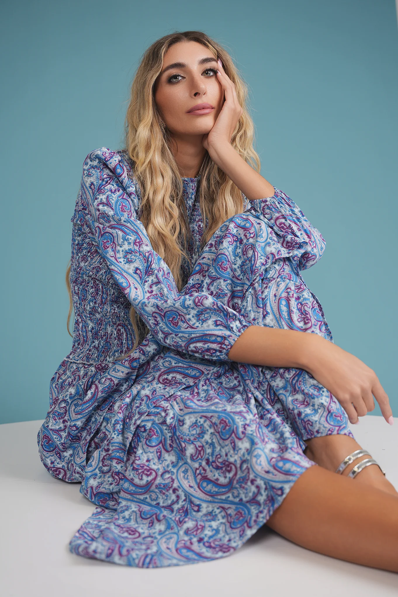 Print Layered Skirt - Image 8