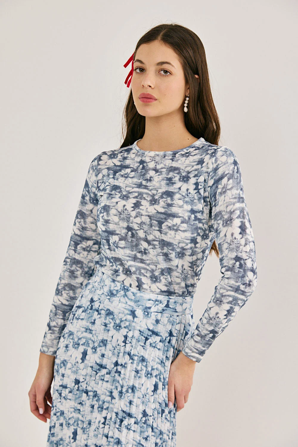 Mila Print Top - Image 5