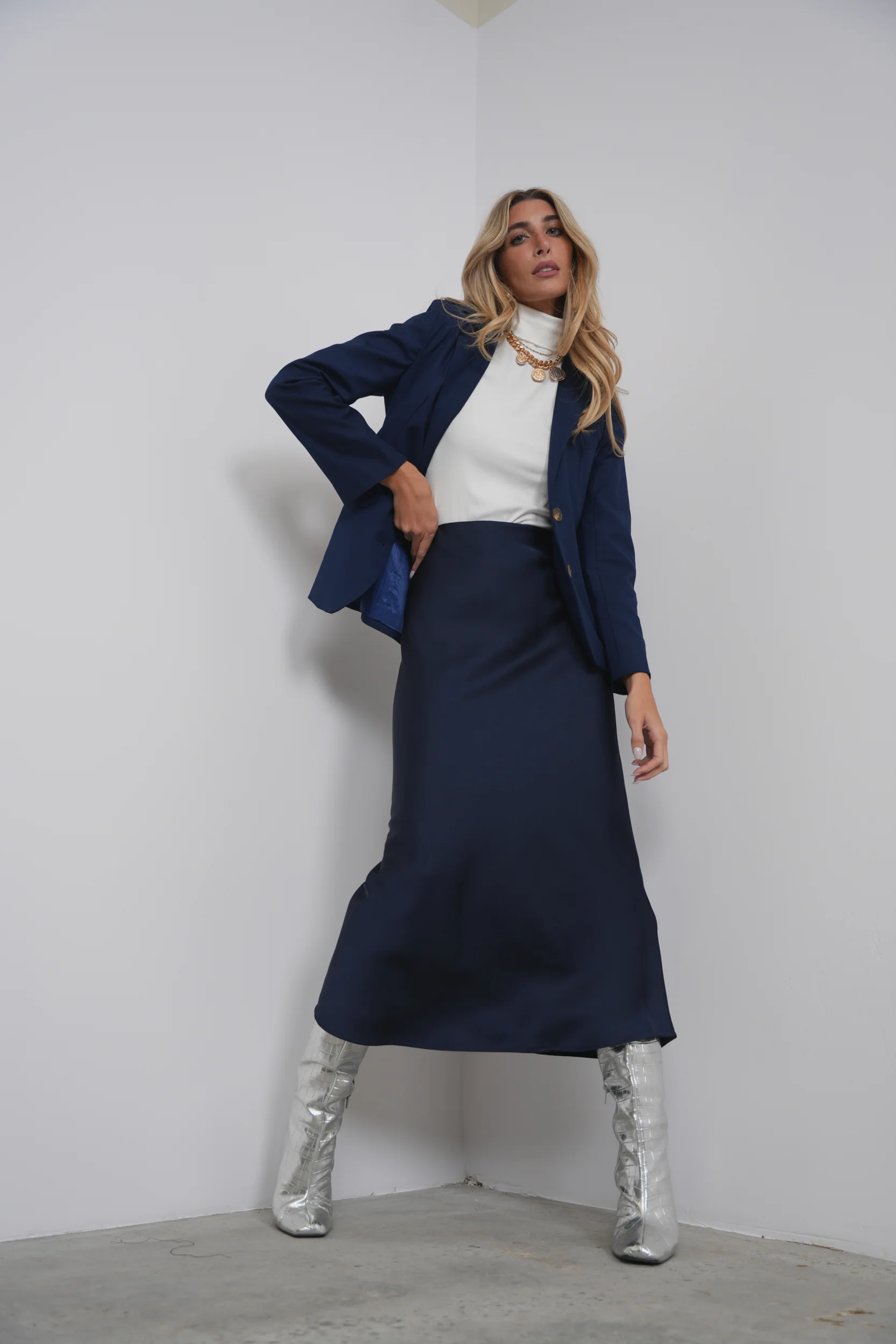 Elastic Waist Slip Skirt - Image 7
