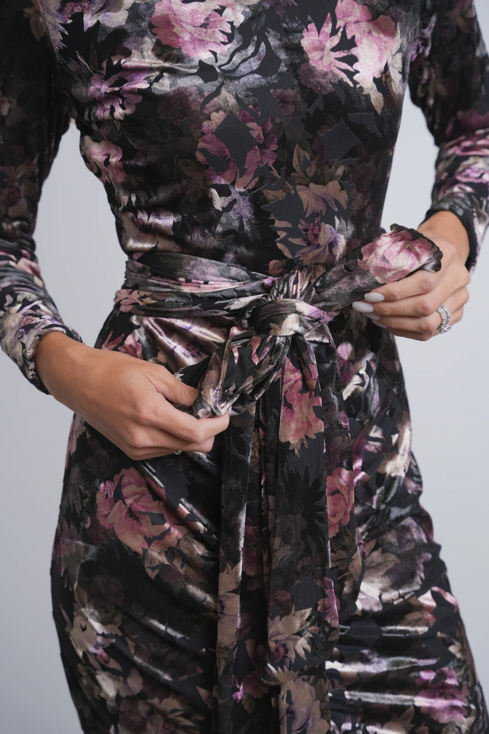Tie High Low Dress - Image 8