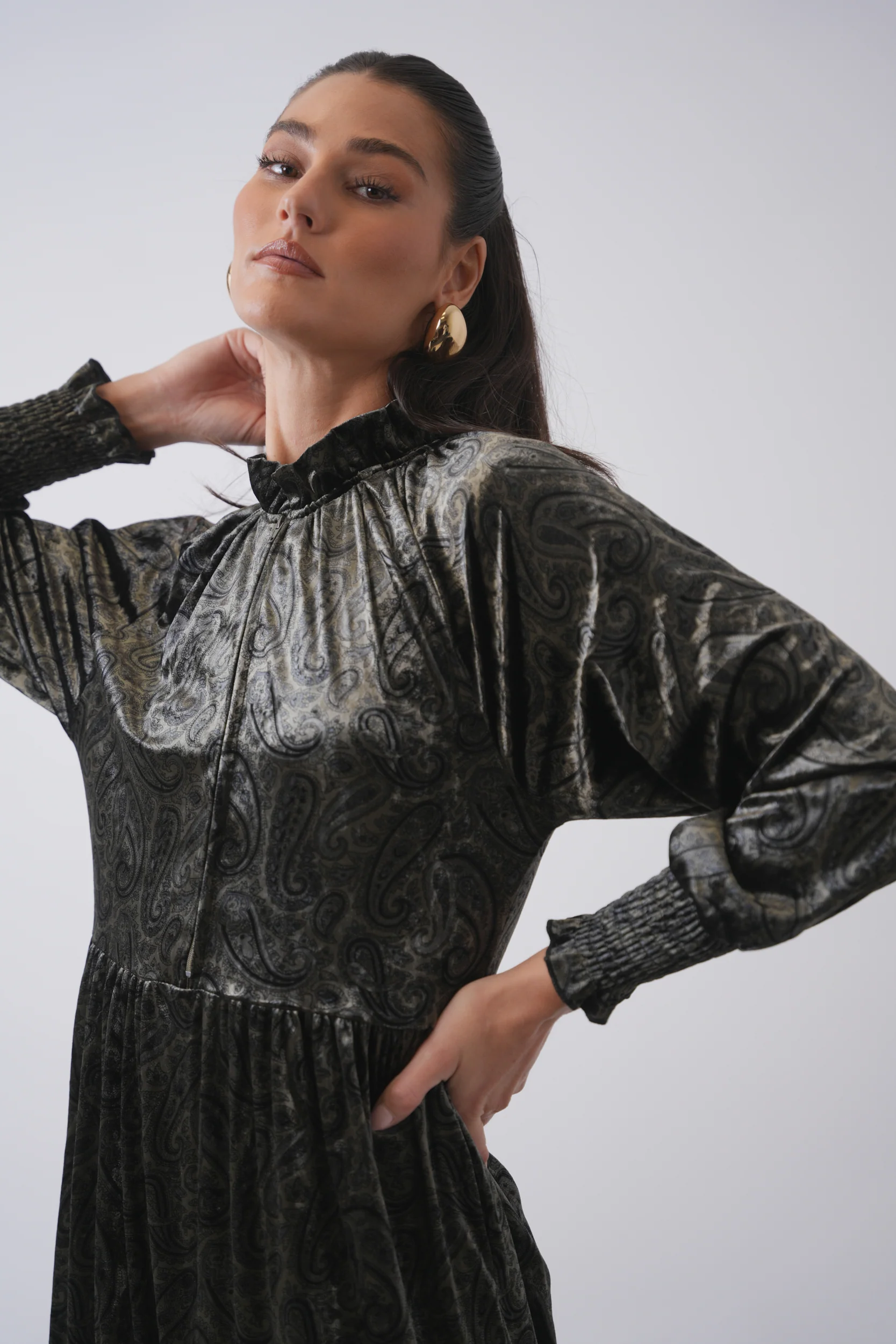 Velour dress - Image 4