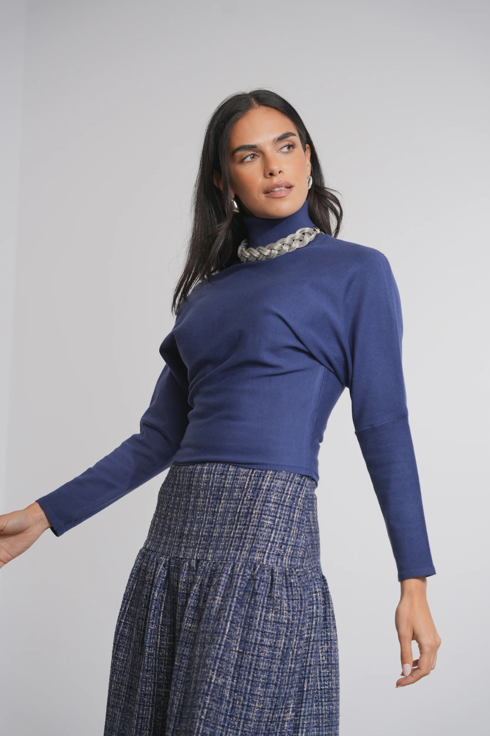Turtleneck Dolmain Top - Image 10