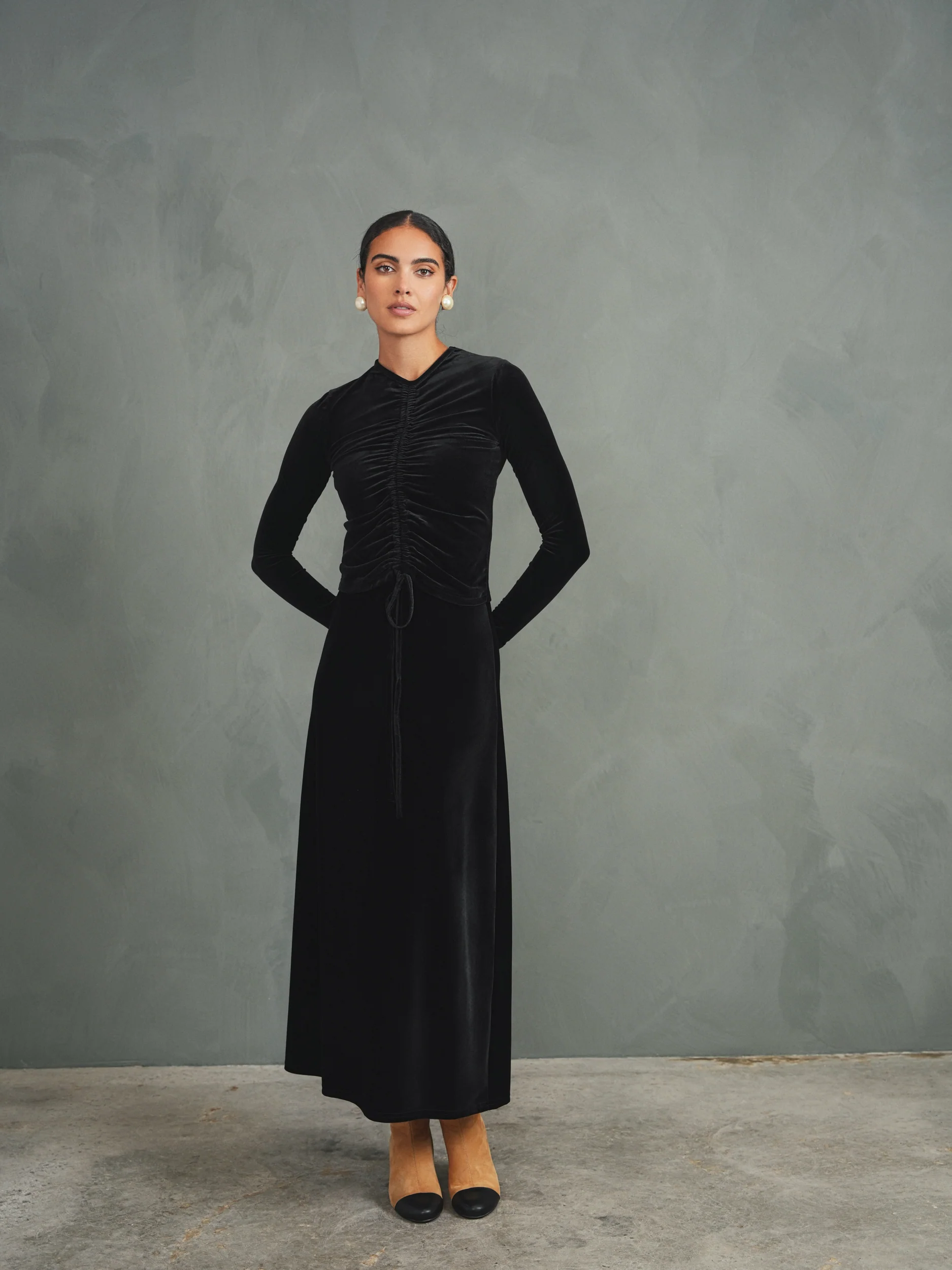 Velour Ruching Top - Image 15