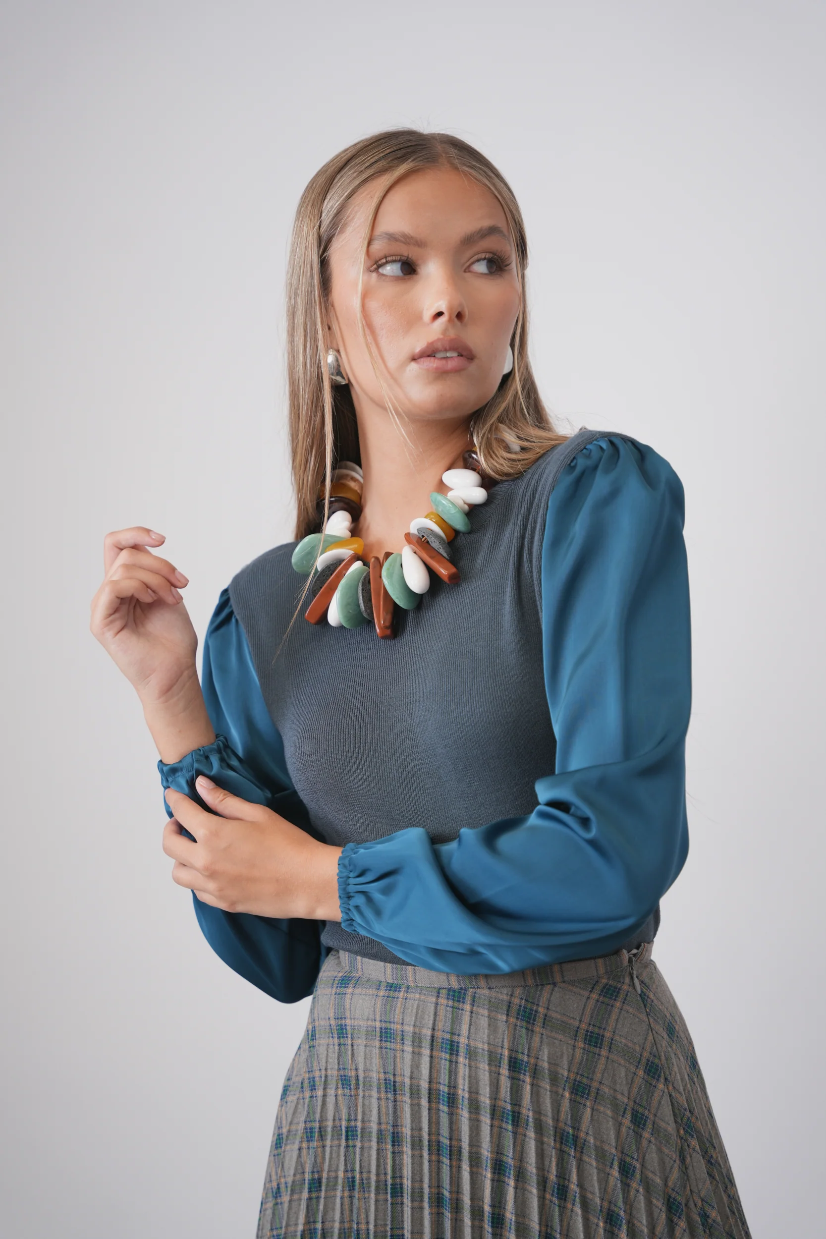 Knit Combo Top - Image 2