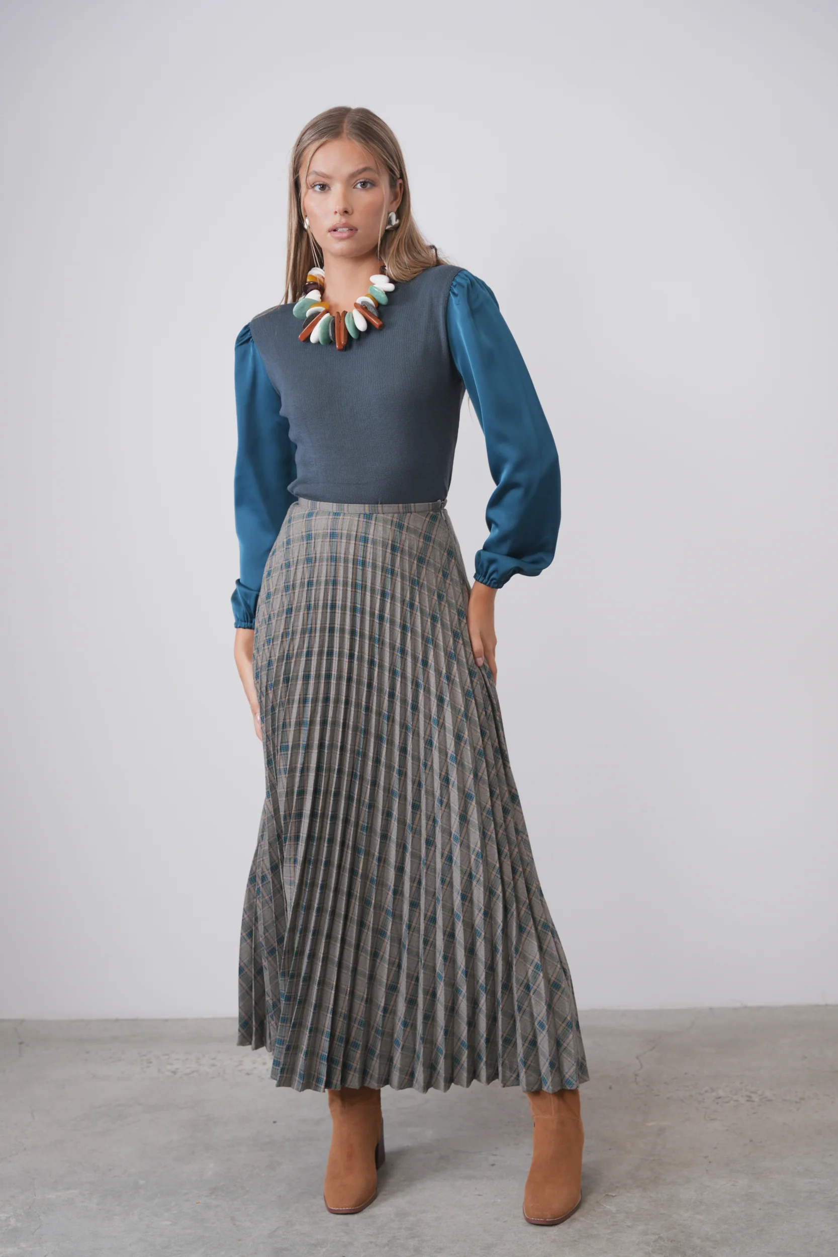 Knit Combo Top - Image 8