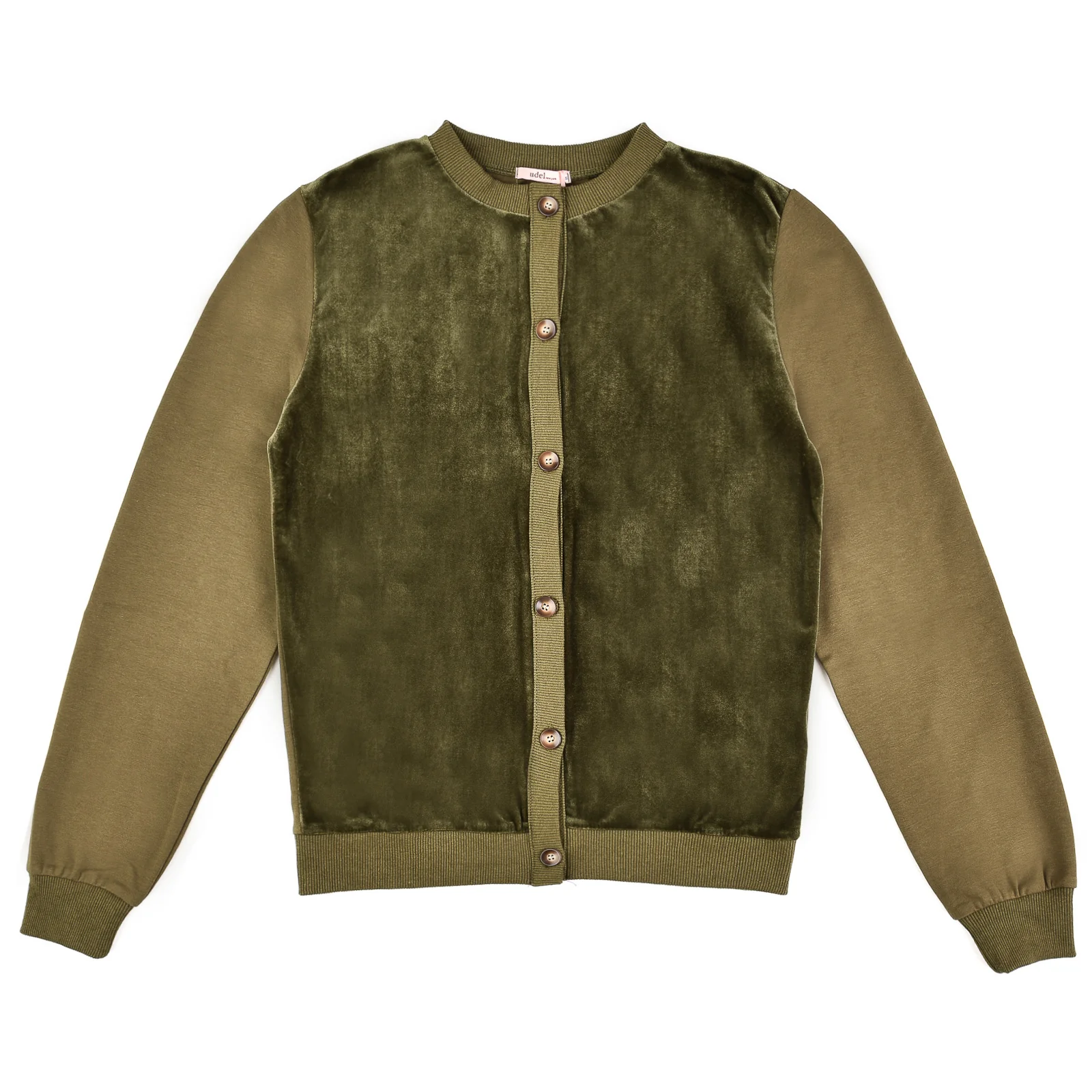 Velour Combo Cardigan - Image 10