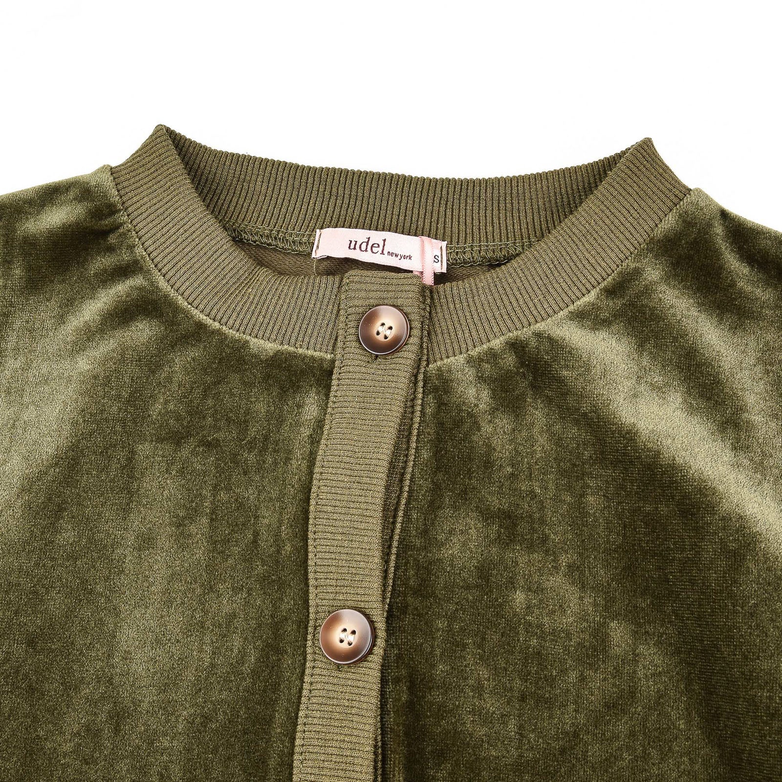 Velour Combo Cardigan - Image 11