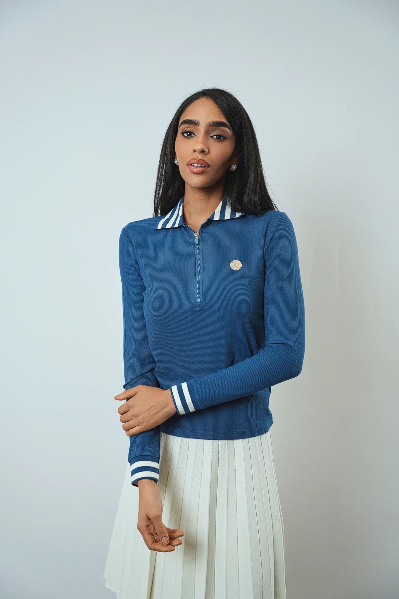 Polo Rib Tee - Image 6