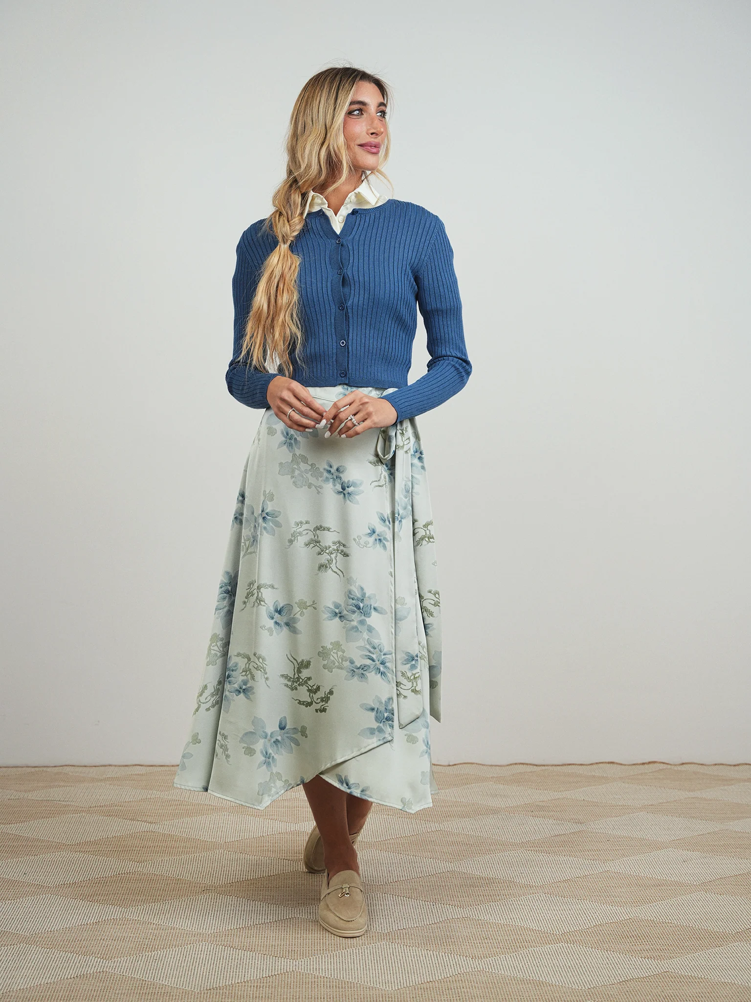 Mock Wrap Skirt - Image 2