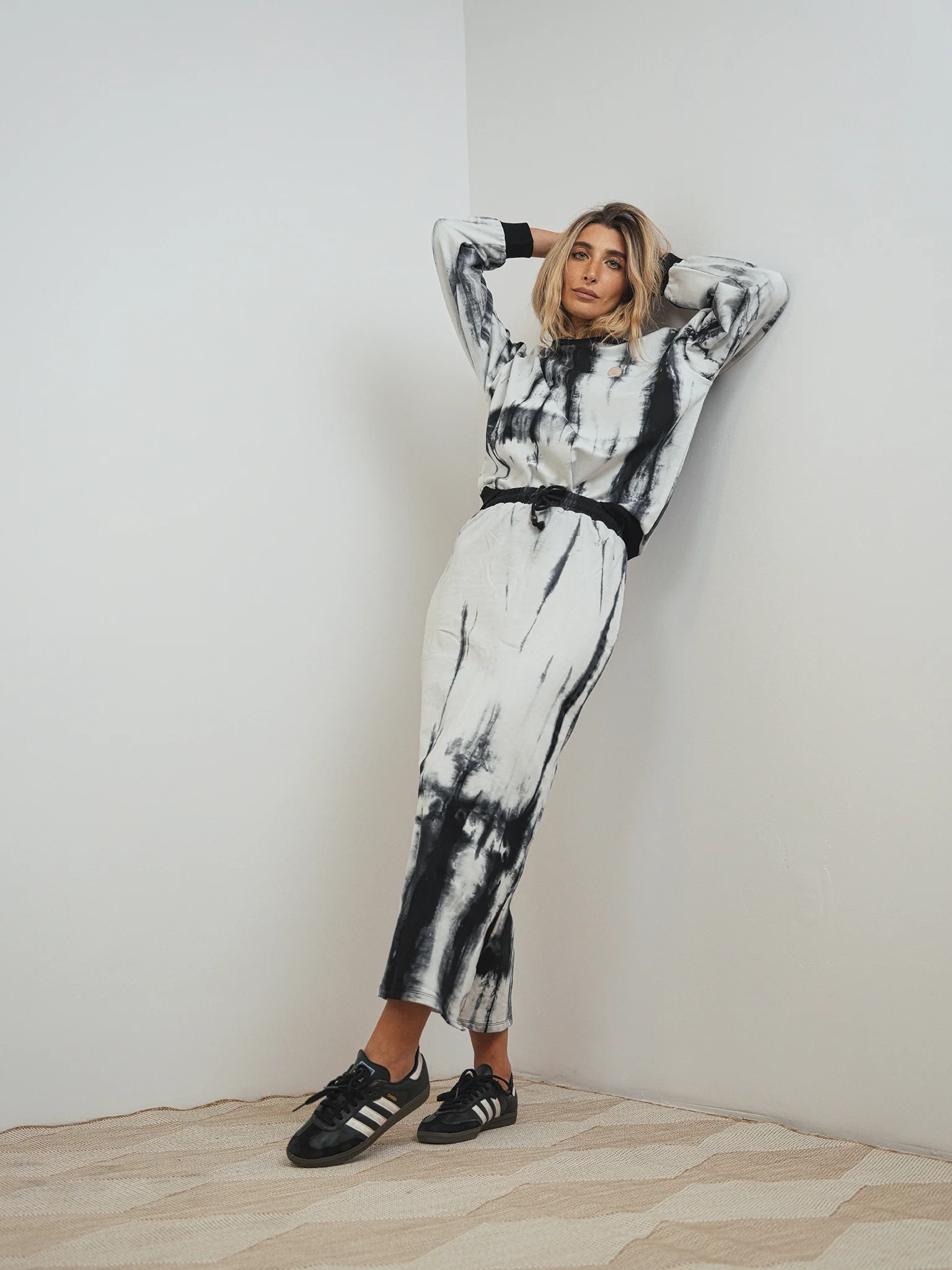 Tie Dye Sweatshirt Skirt - Image 4