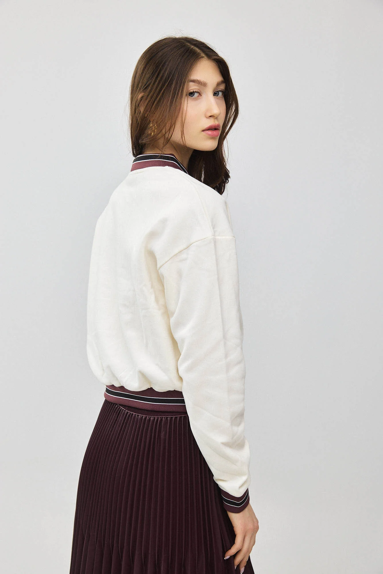 Collared Fleece Sweatshirt - Image 16