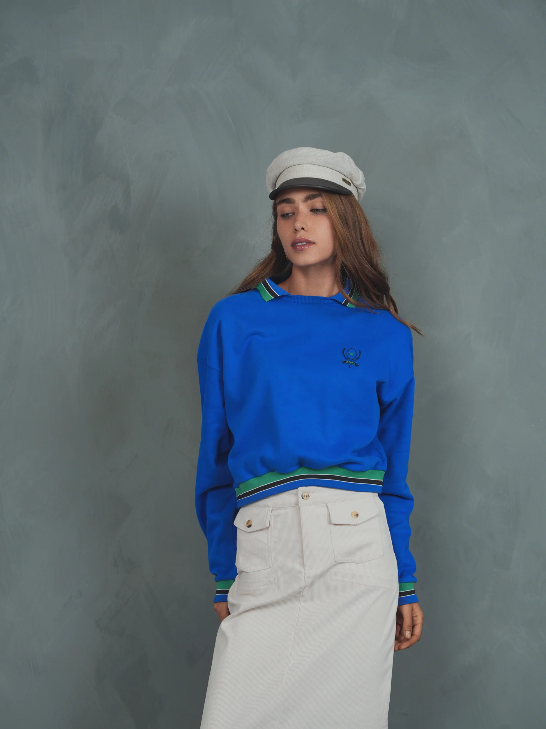 Collared Fleece Sweatshirt - Image 5