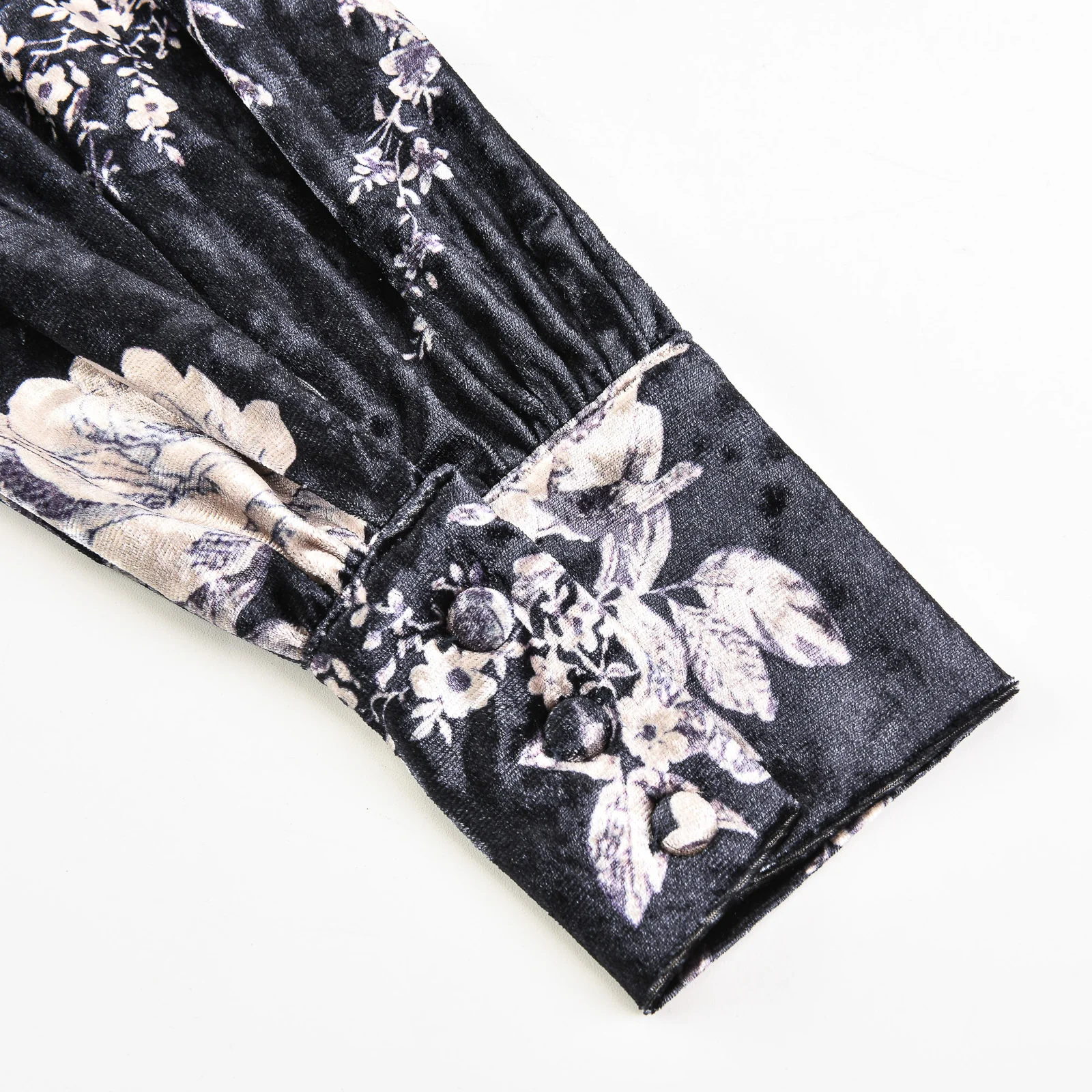 Velour Tie Dress - Image 13