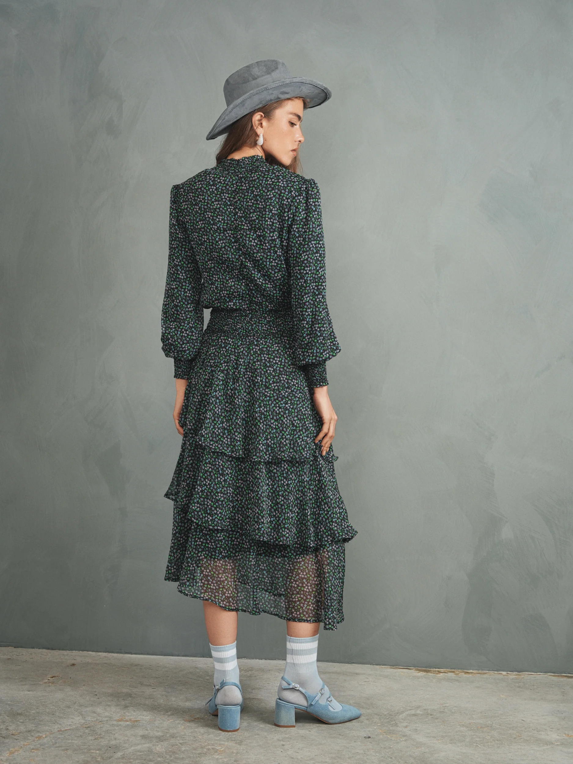 Angled Tier Dress - Image 6