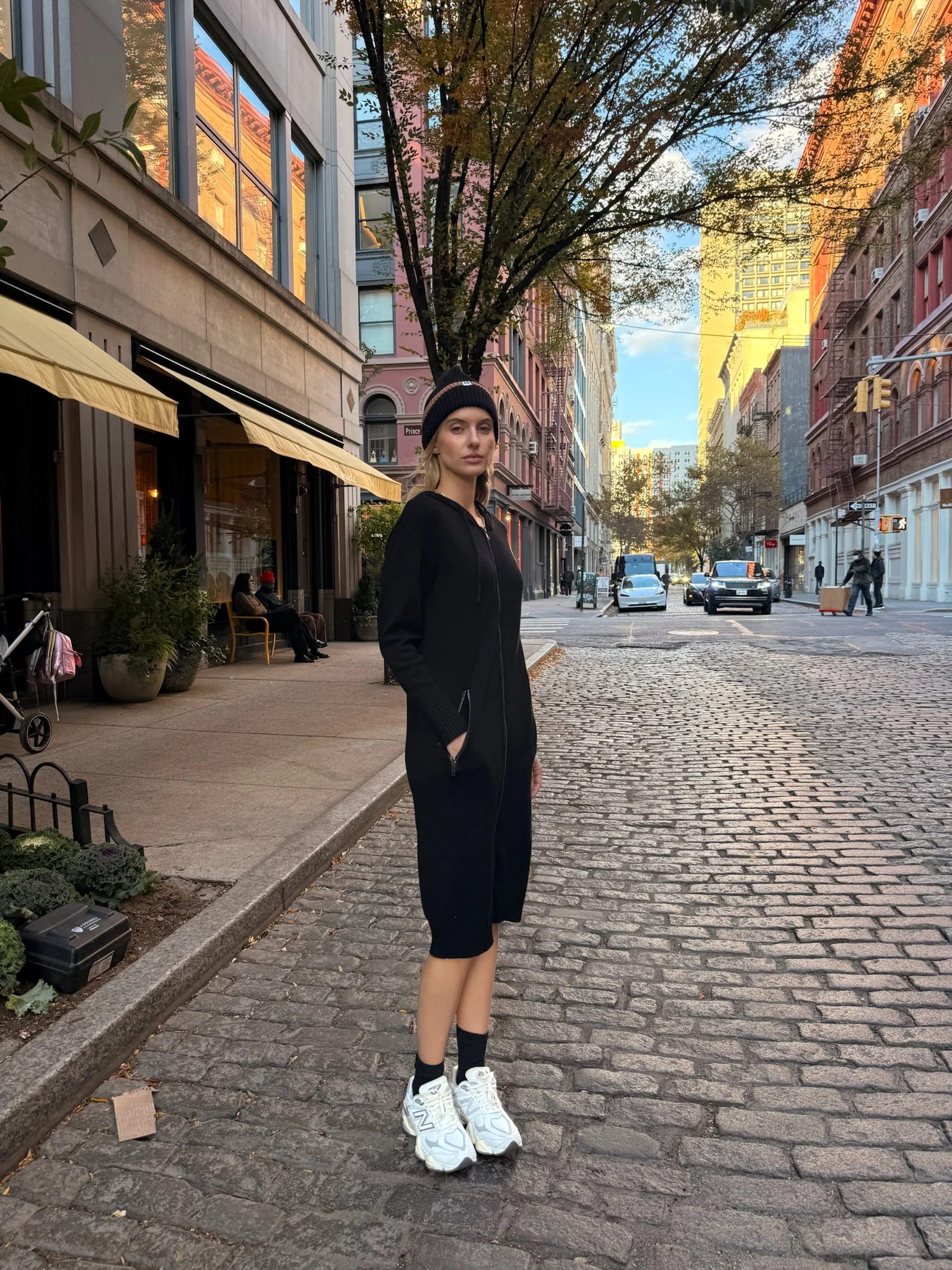 Knit Hoodie Dress - Image 31