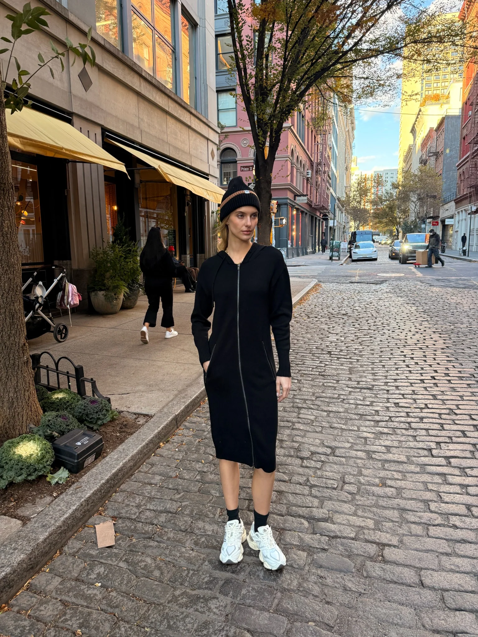 Knit Hoodie Dress - Image 32