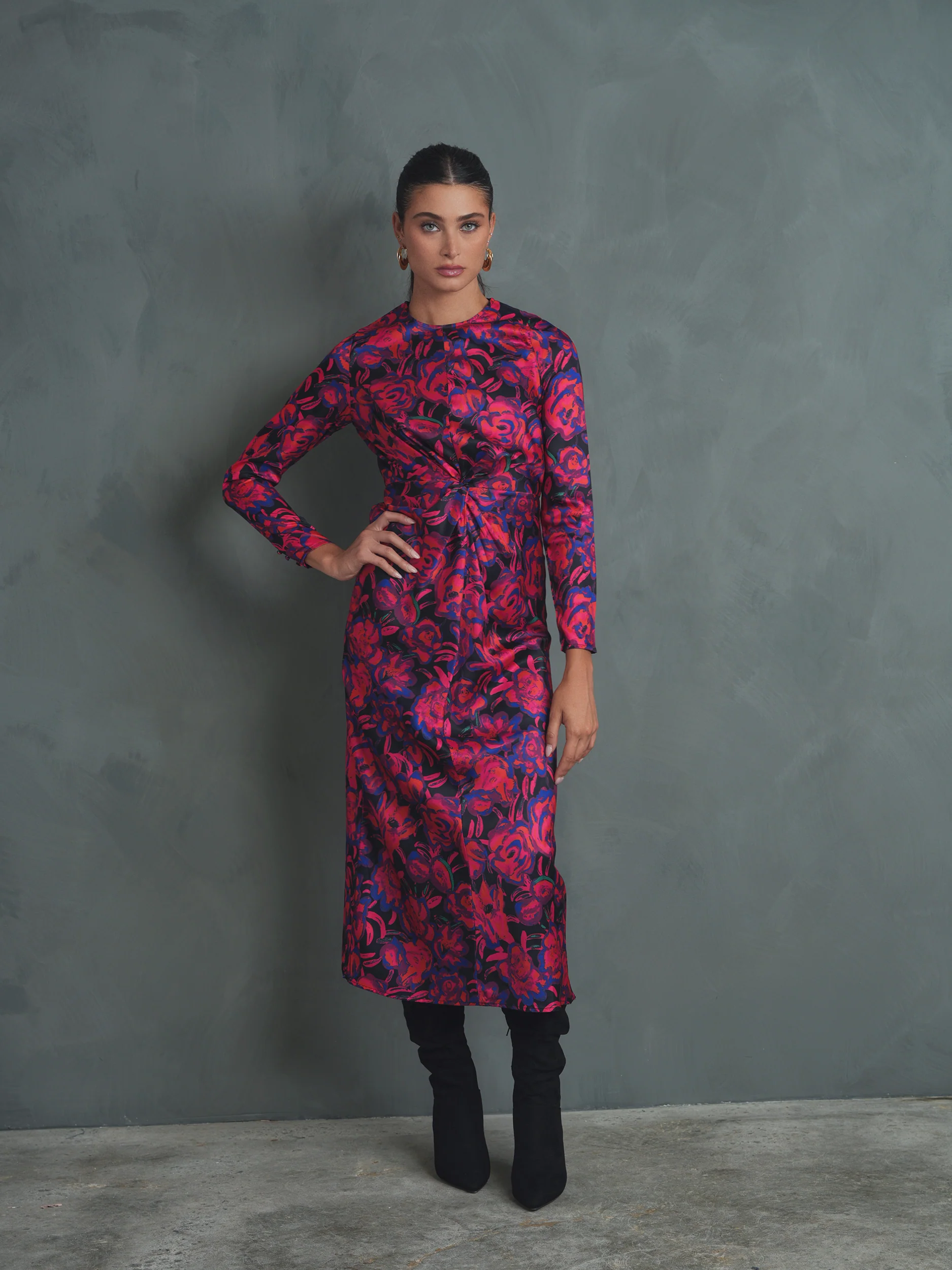 The Victoria Twist Front Dress - Image 2