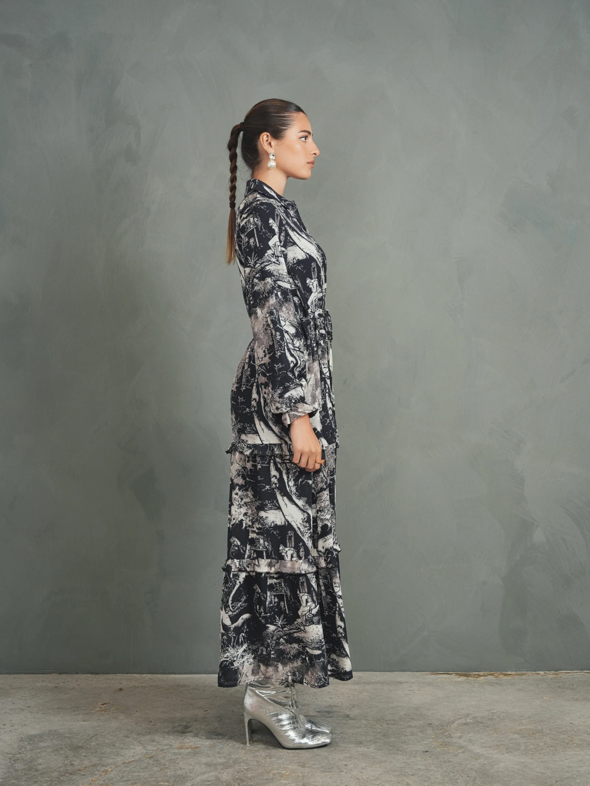 Tiered Maxi Dress - Image 5