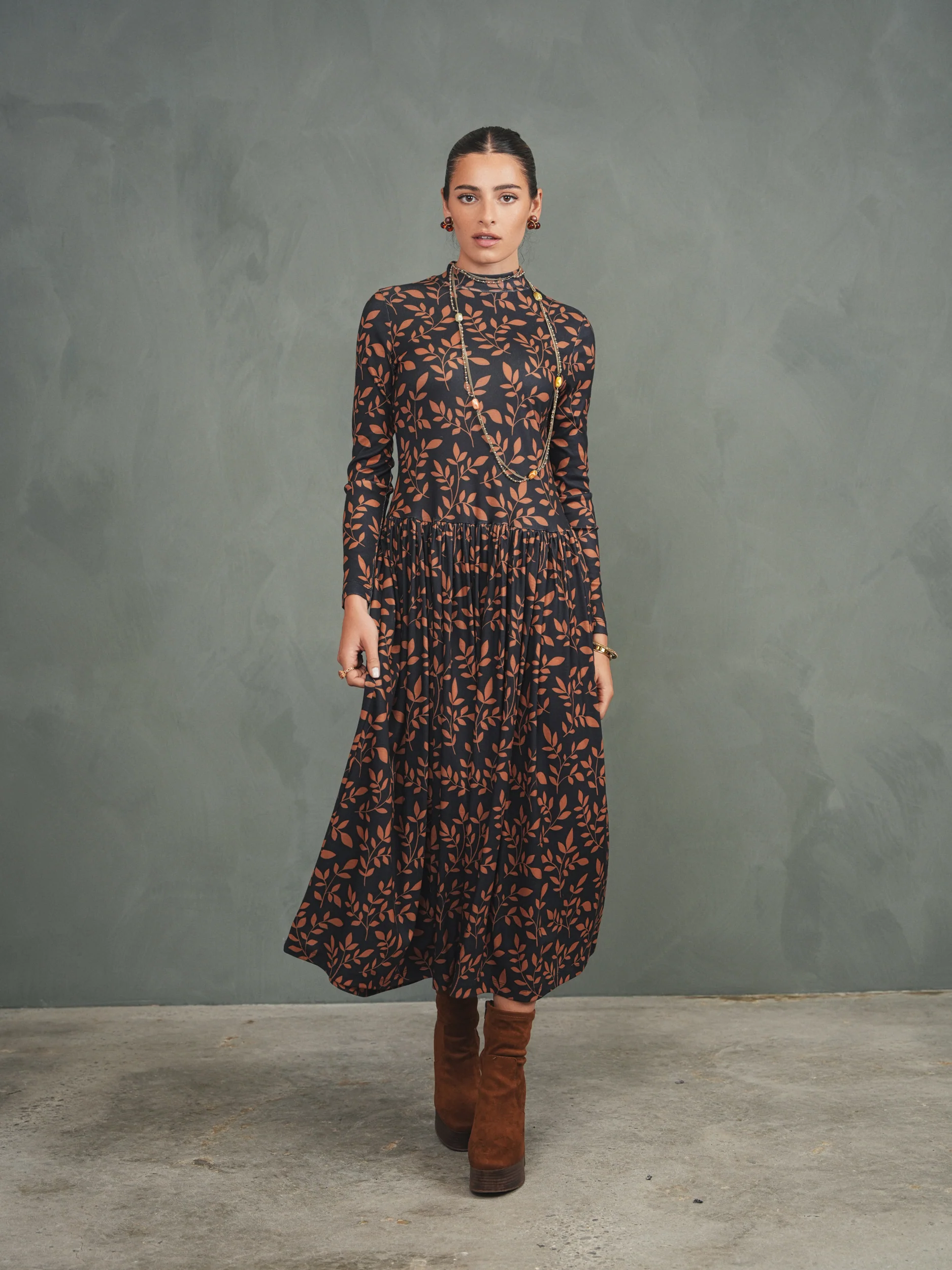 Turtleneck Dress - Image 3