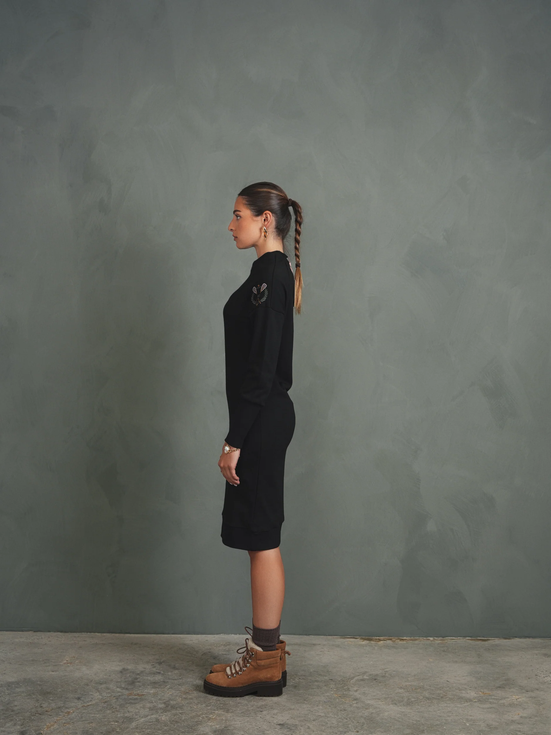 Ski Sweatshirt Dress - Image 4