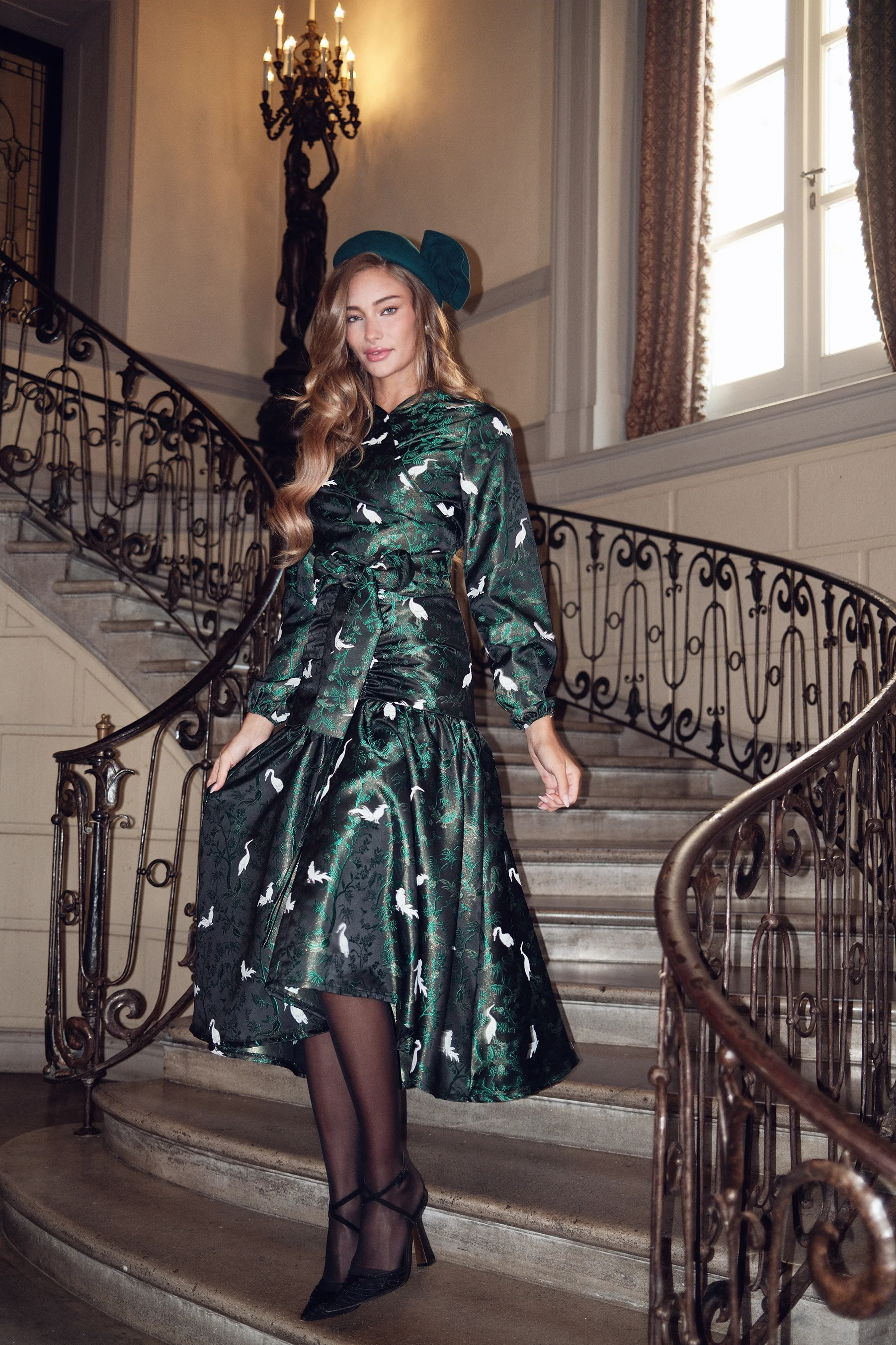The Buckingham Wrap Top - Image 2