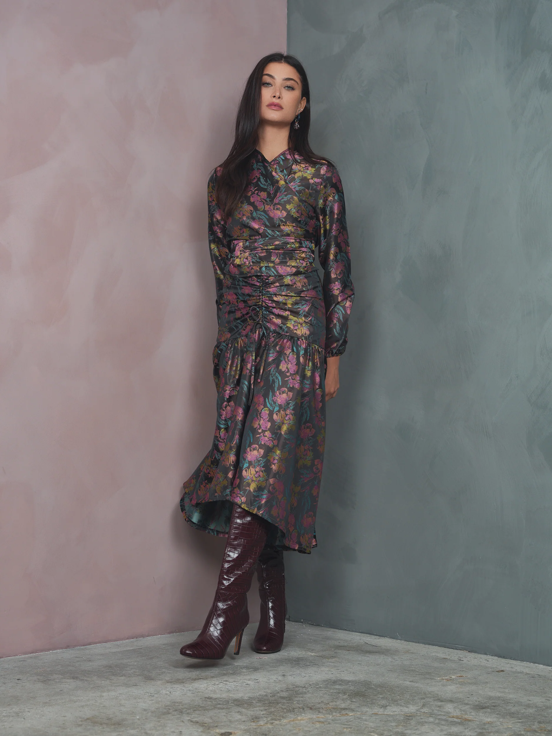 The Buckingham Wrap Top - Image 3