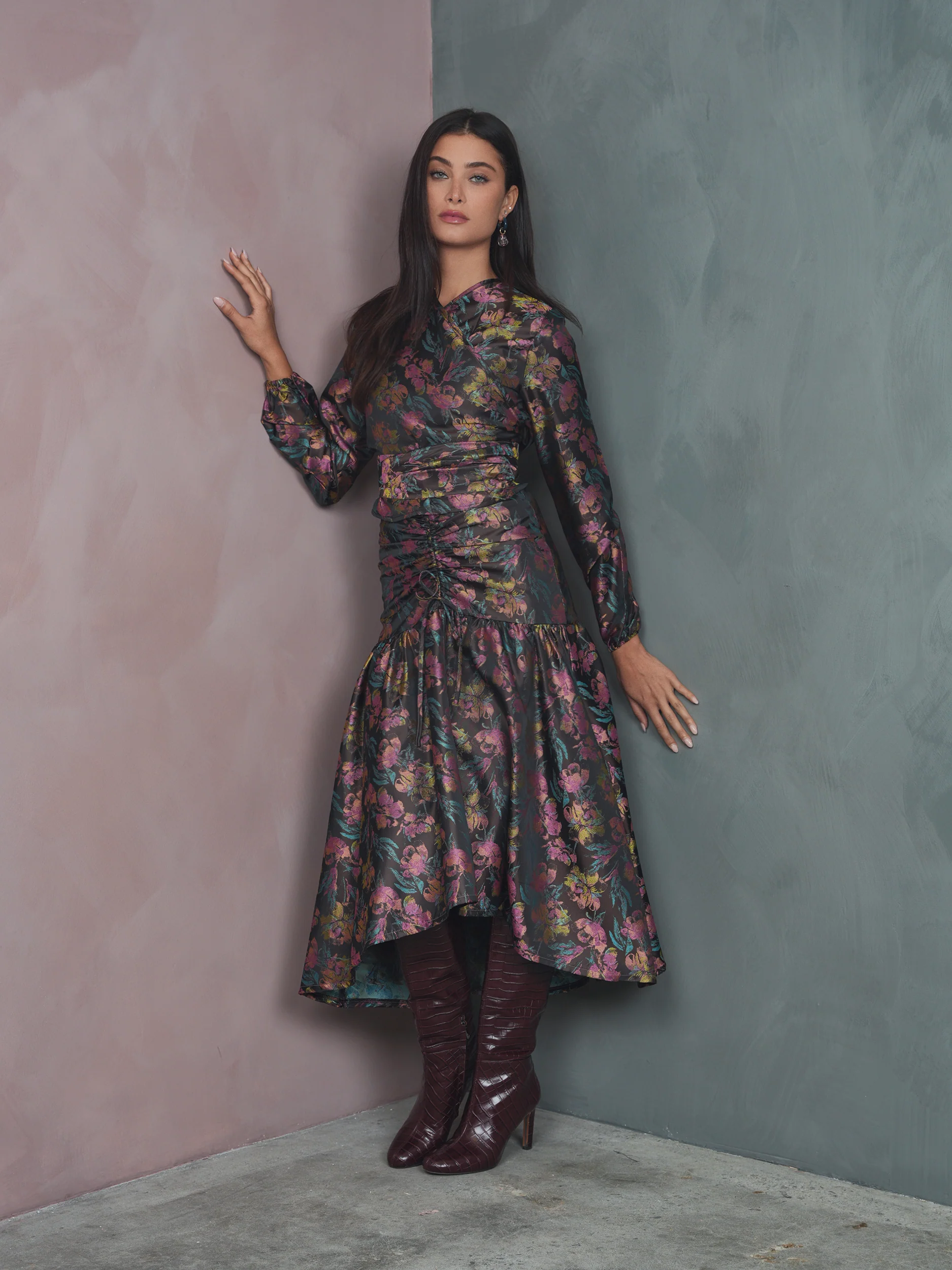 The Buckingham Wrap Top - Image 7