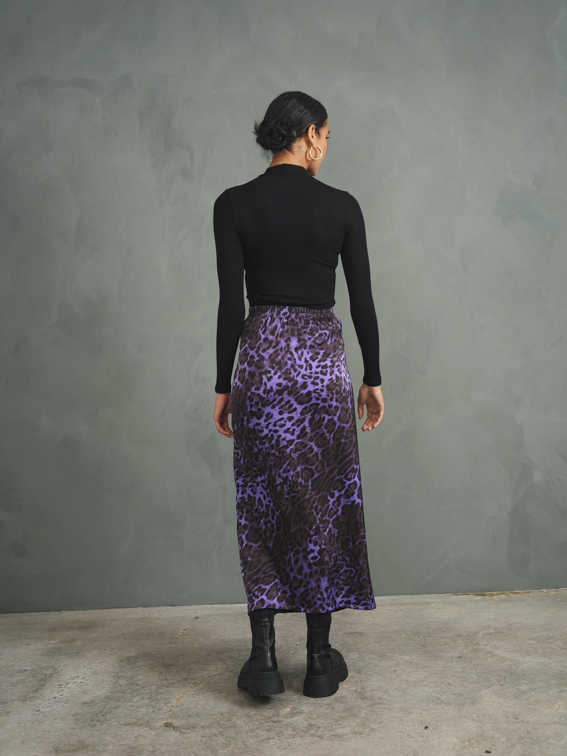 Tie-Front Draped Skirt - Image 5