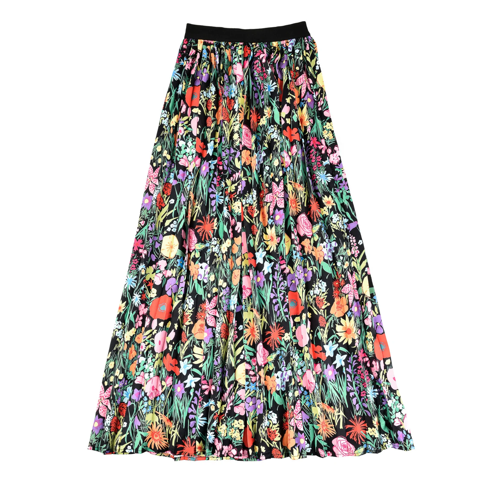 Print Pleated Skirt - Image 11