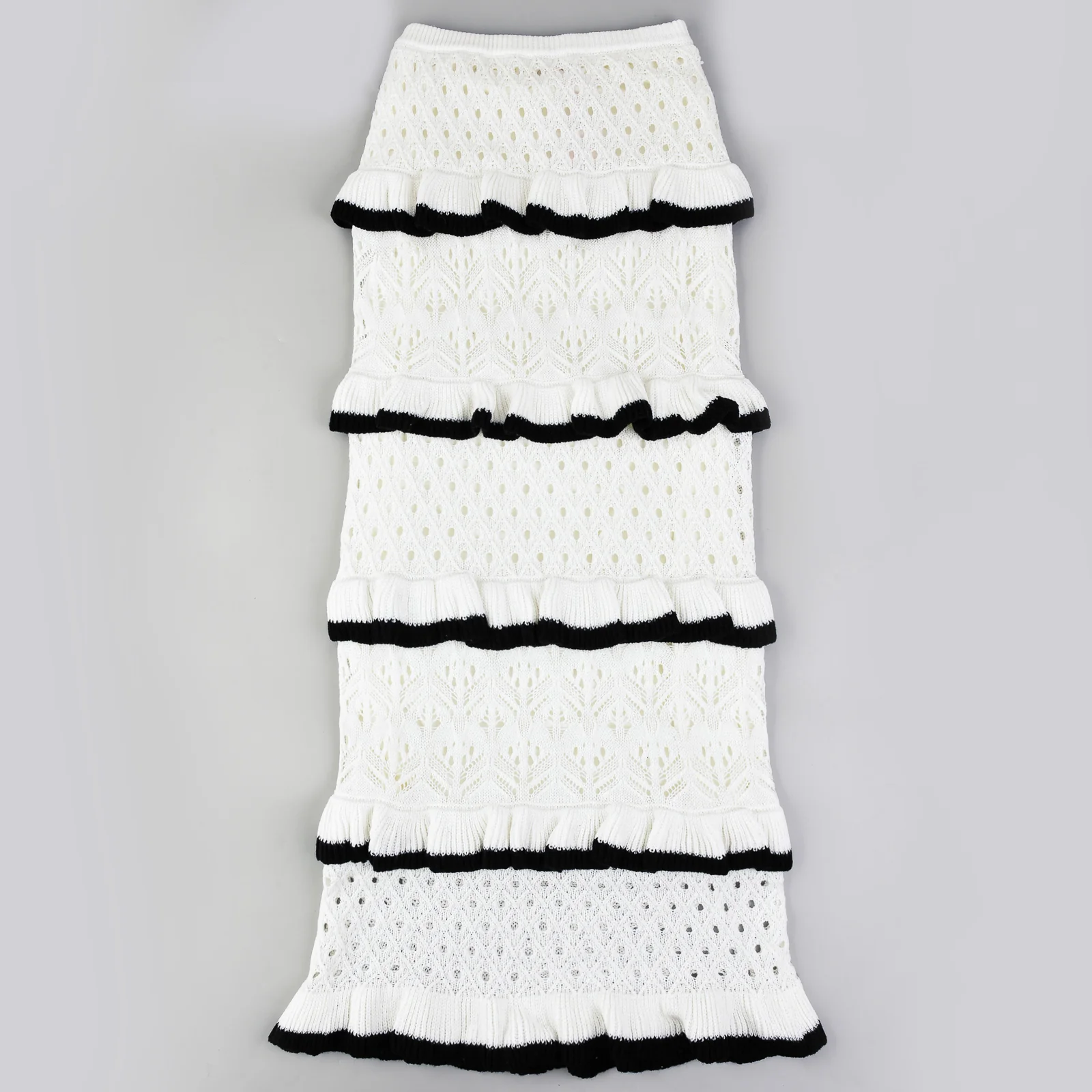 Knit Ruffle Skirt - Image 8