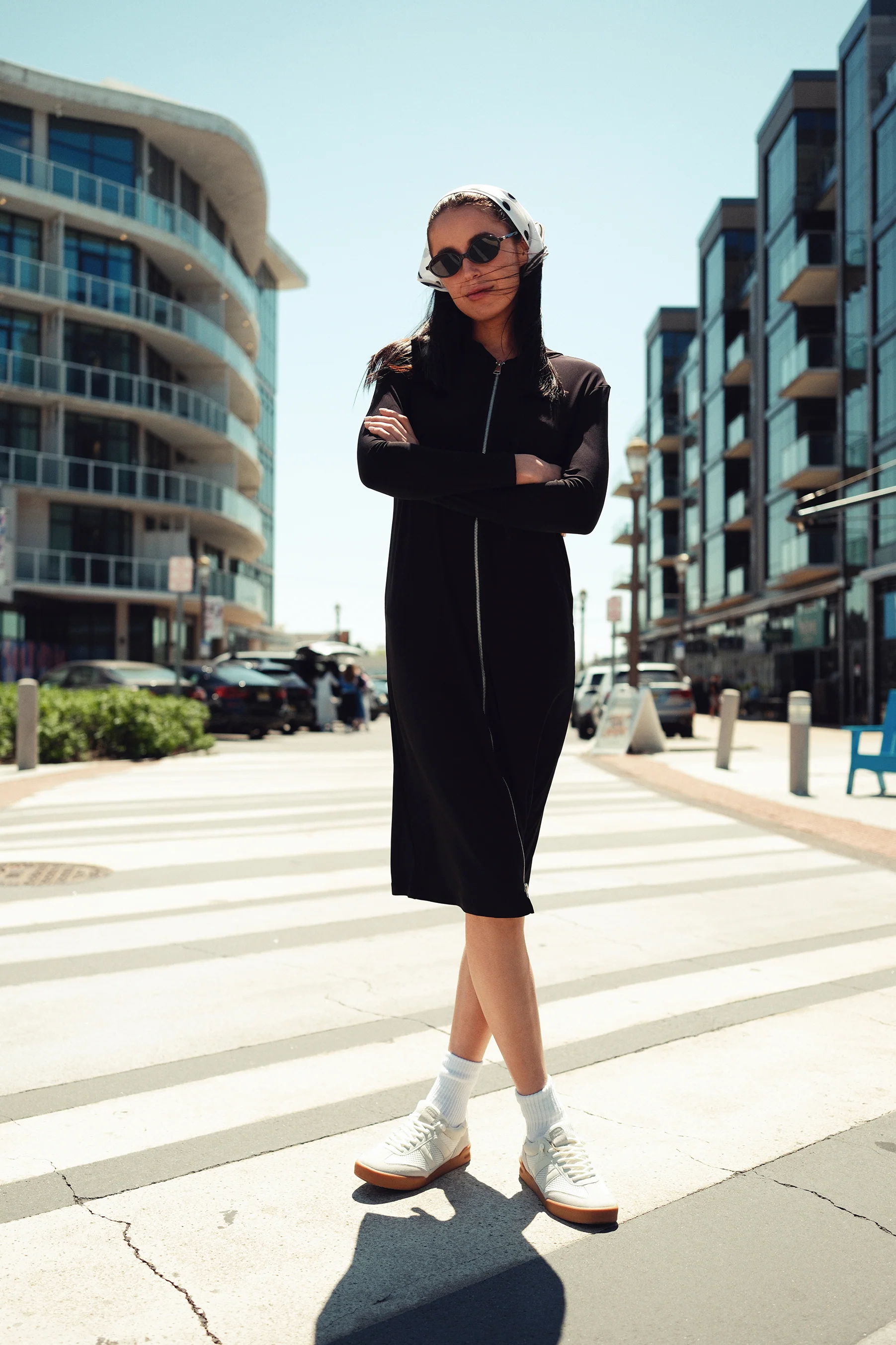 Best Post Gym Slinky Zipper Dress