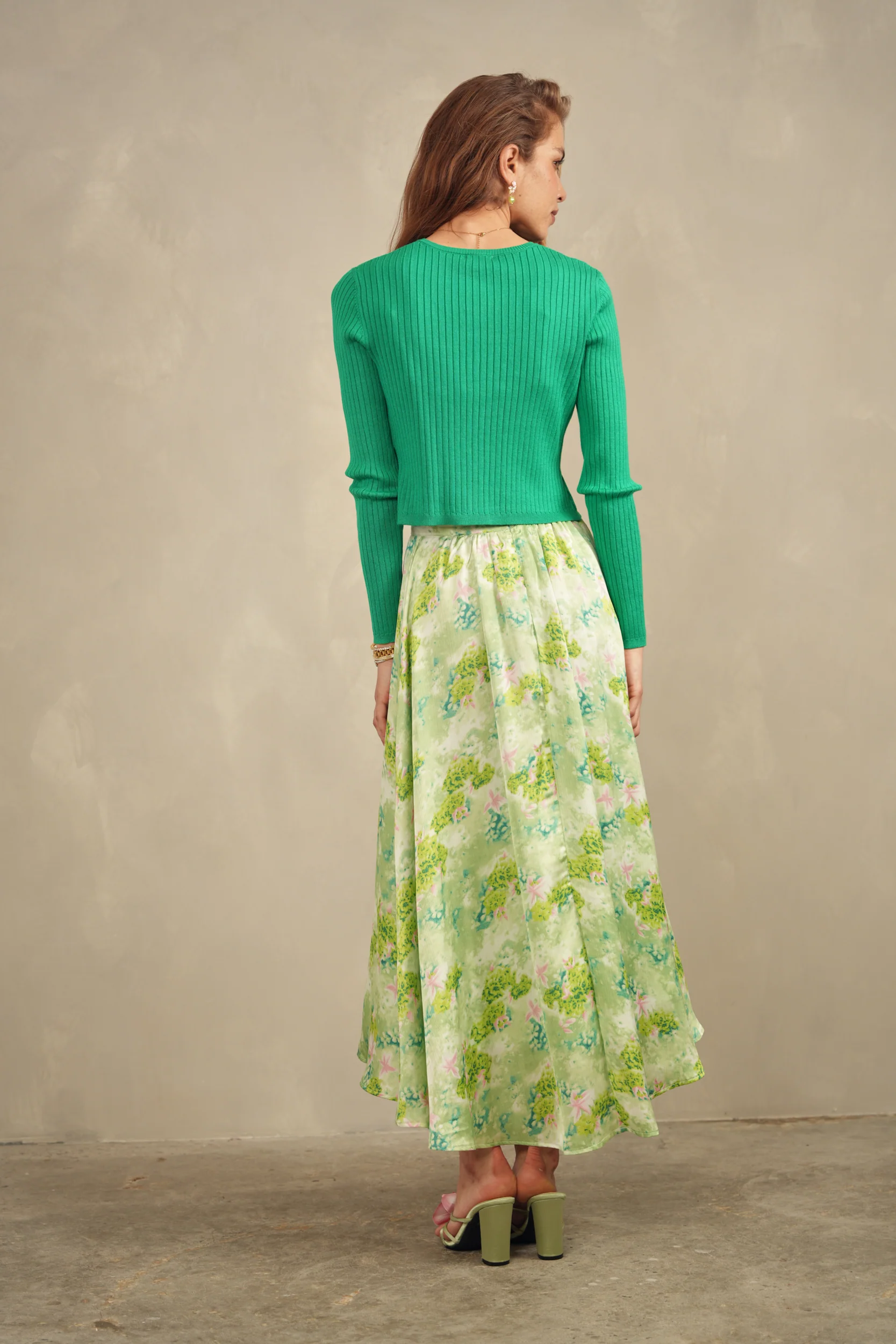 Wide Rib Knit Cardigan - Image 13