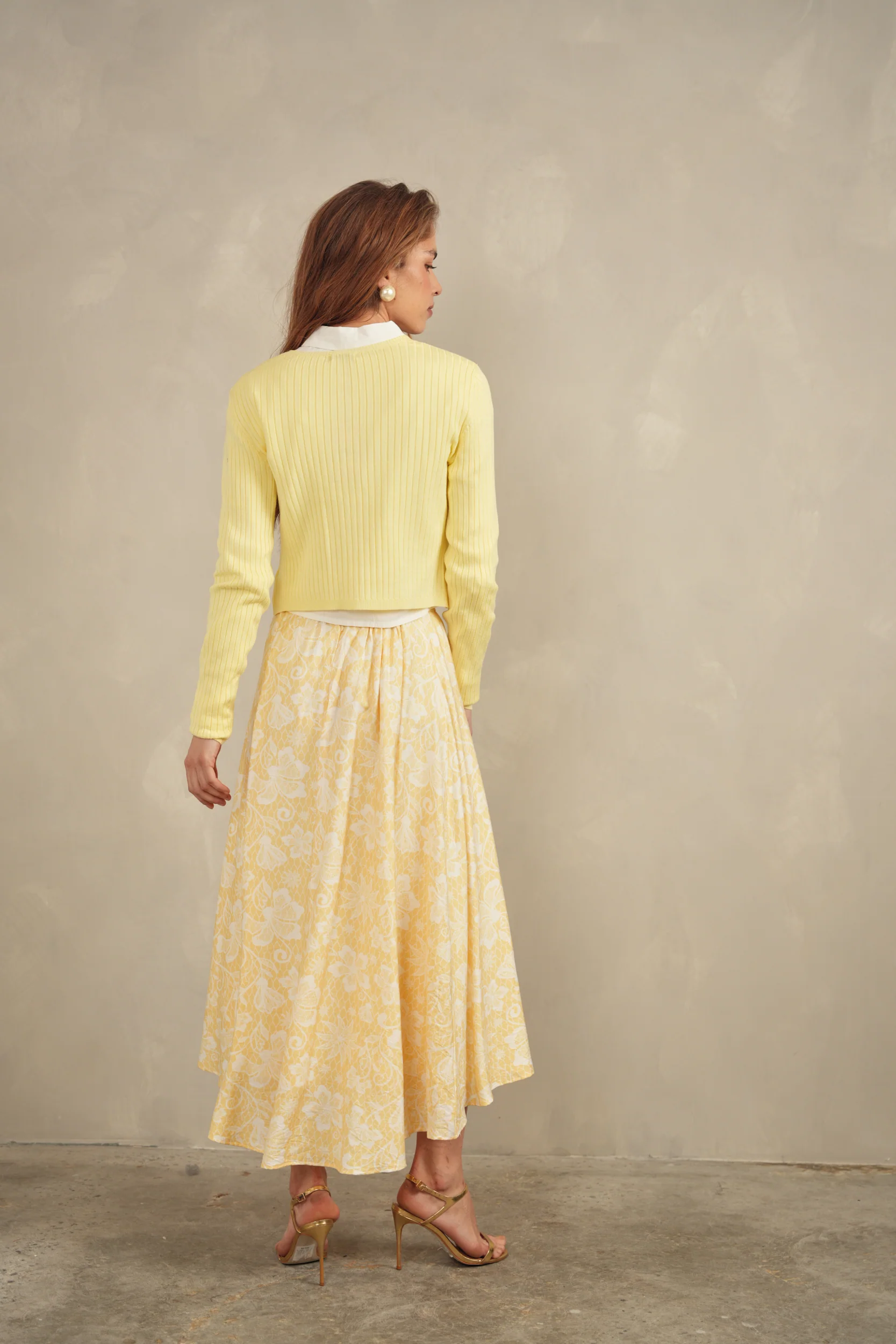 Wide Rib Knit Cardigan - Image 21