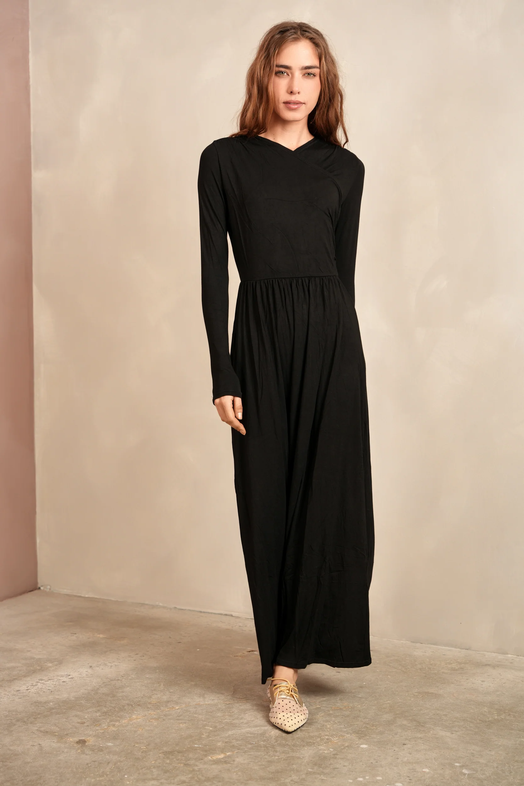 Soft Wrap Dress