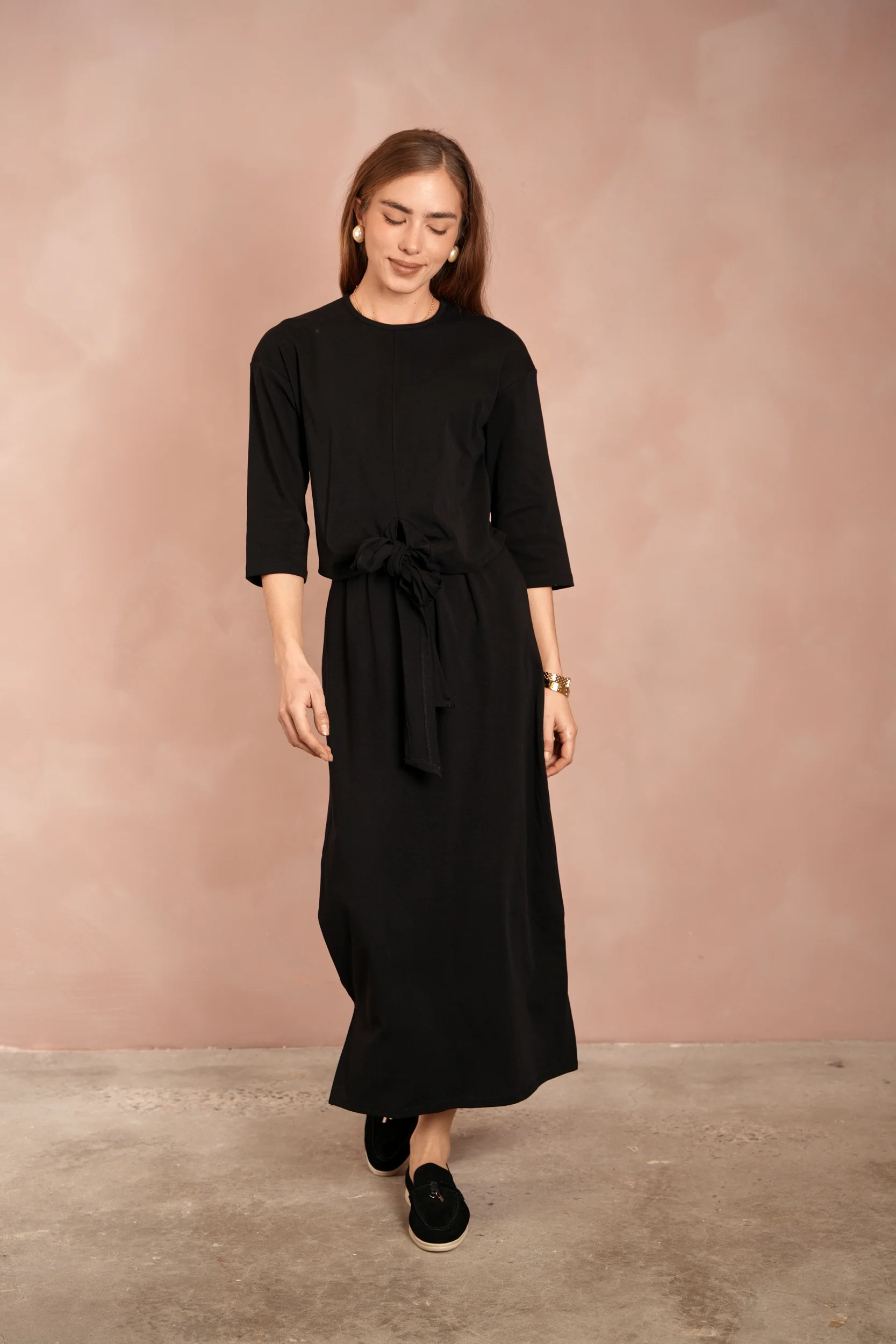 Tie T-Shirt Dress - Image 15