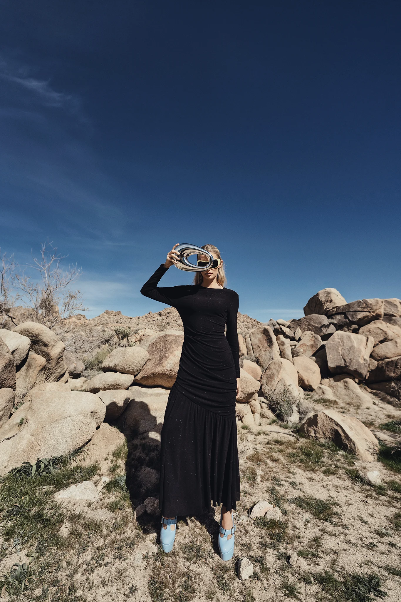 The Monte Mesh Ruched Dress - Image 10