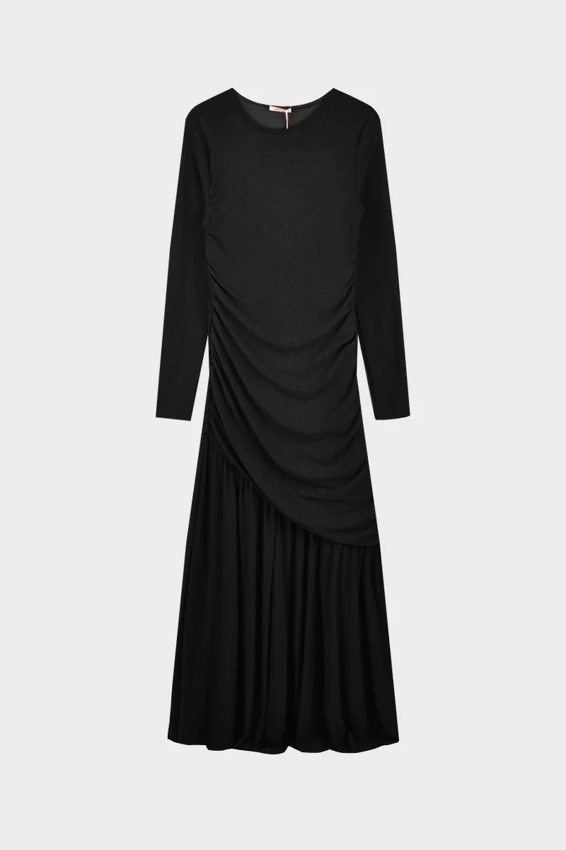 The Monte Mesh Ruched Dress - Image 9
