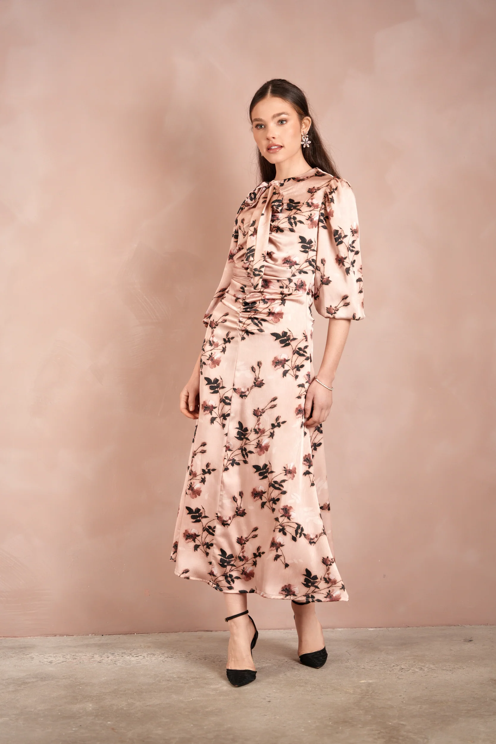 The Victoria Ruched Dress - Image 5