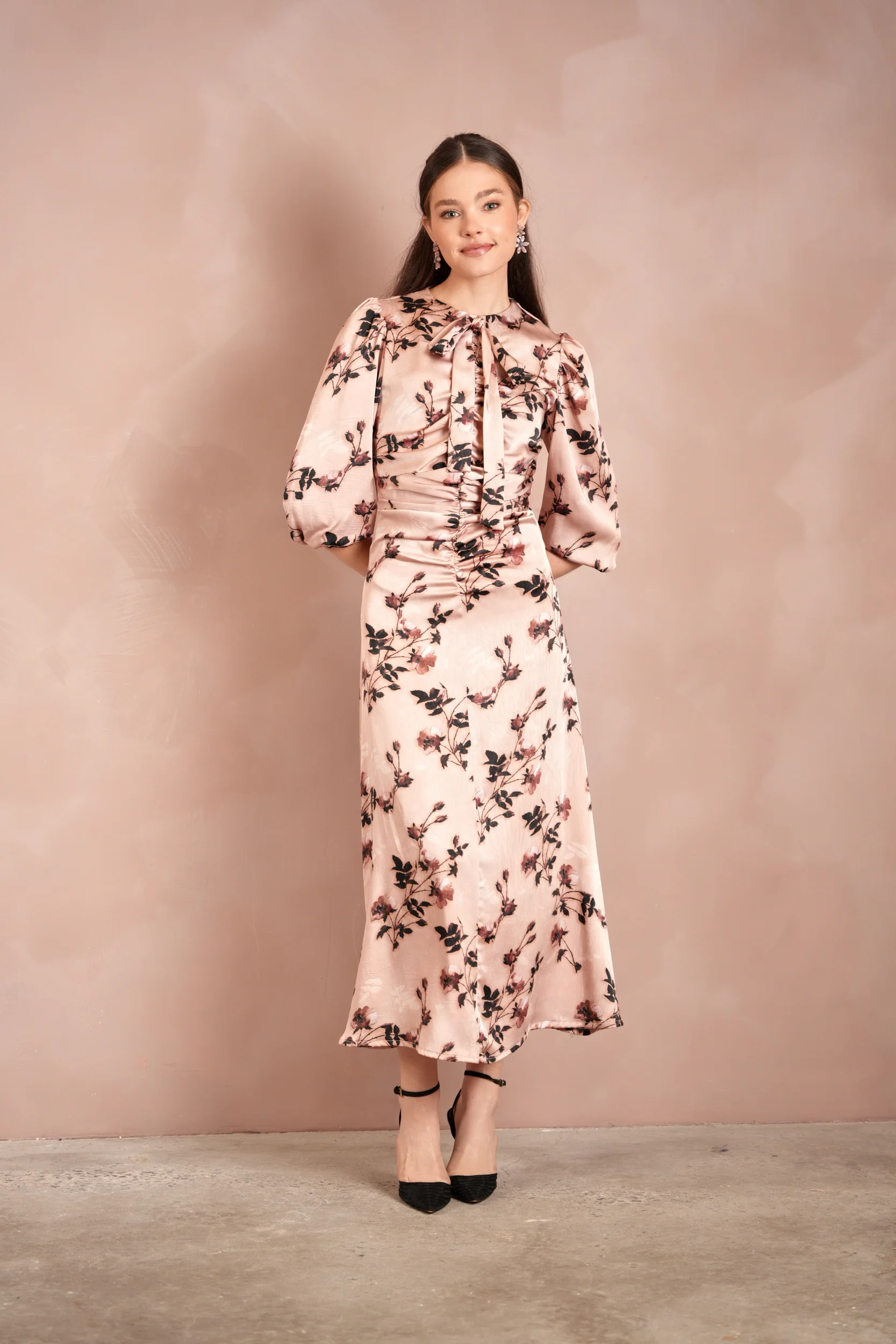 The Victoria Ruched Dress - Image 6