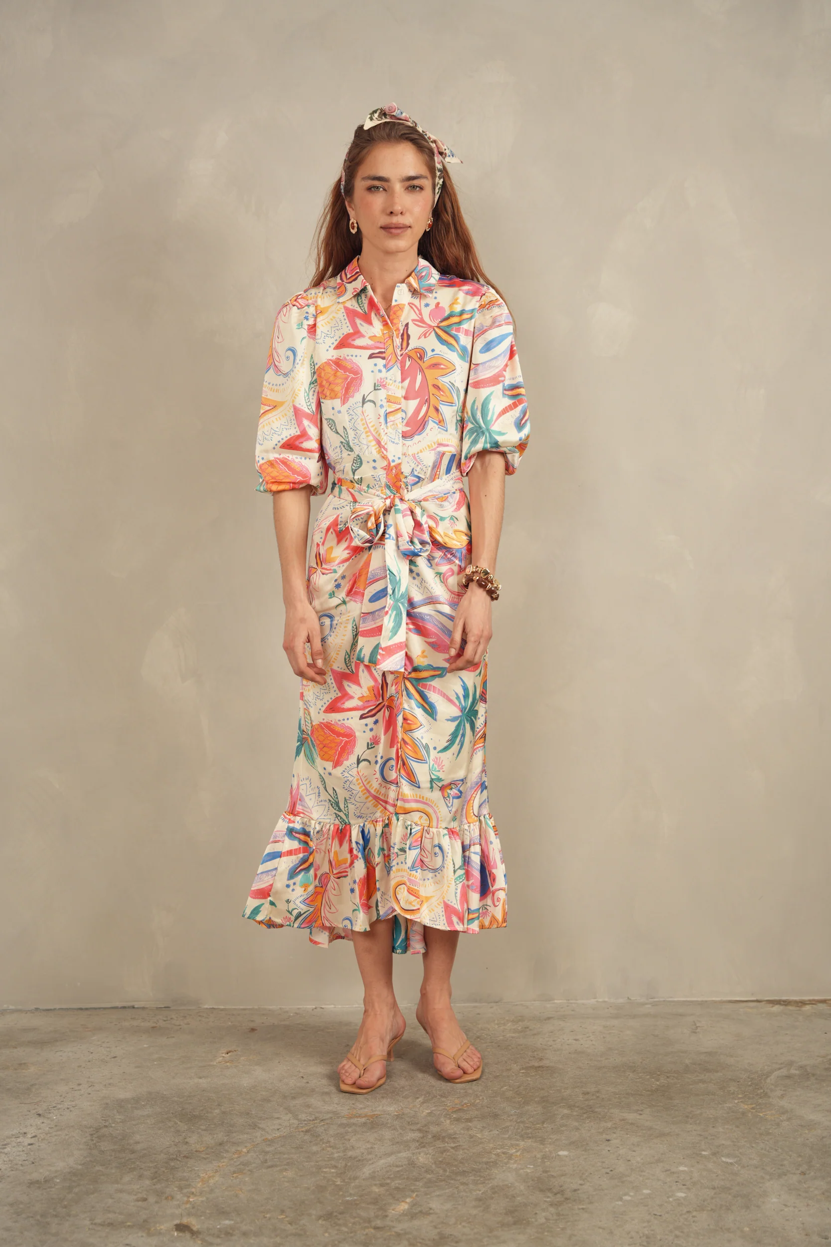 Tie Wrap Dress - Image 20