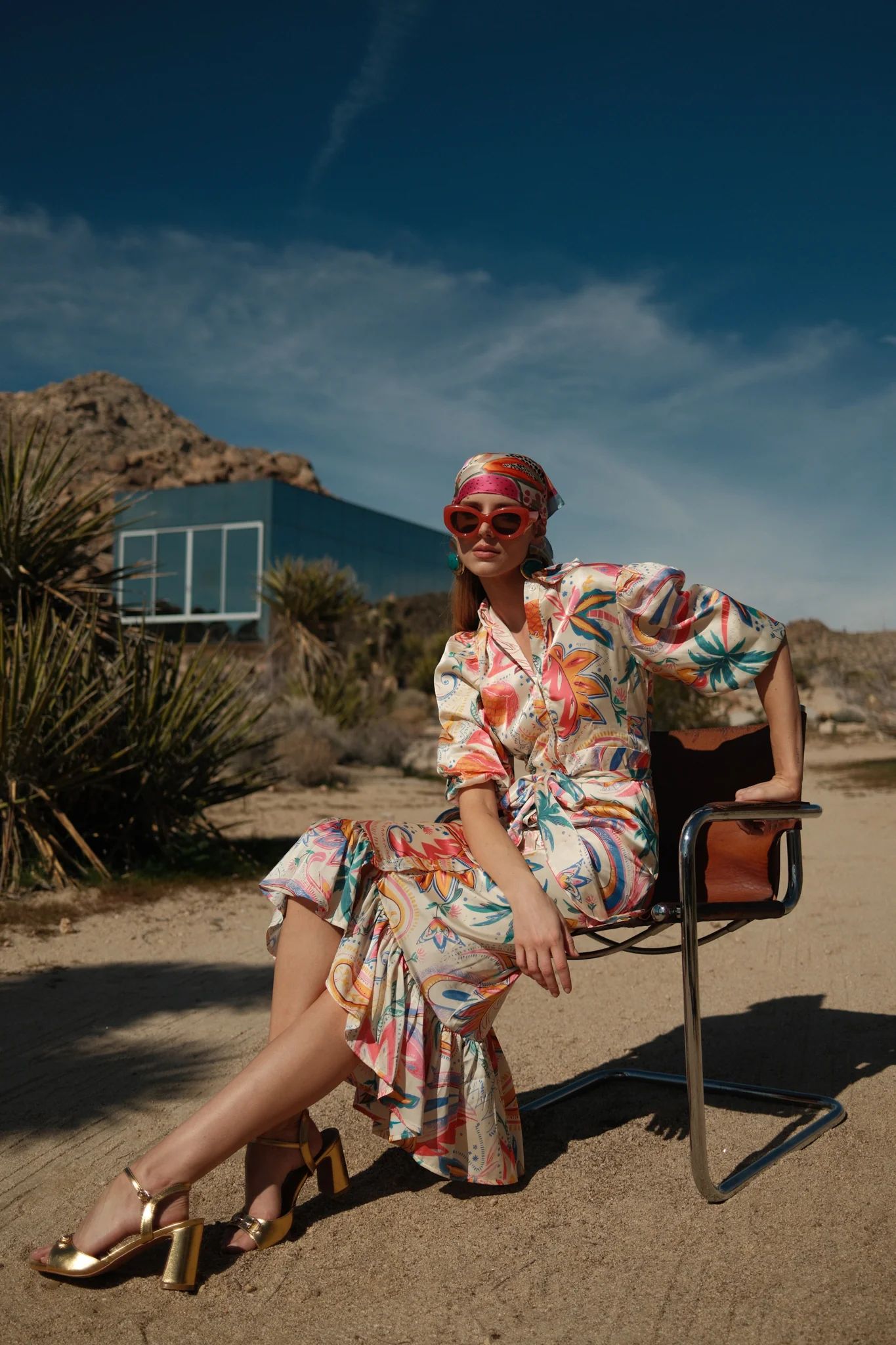 Tie Wrap Dress - Image 29