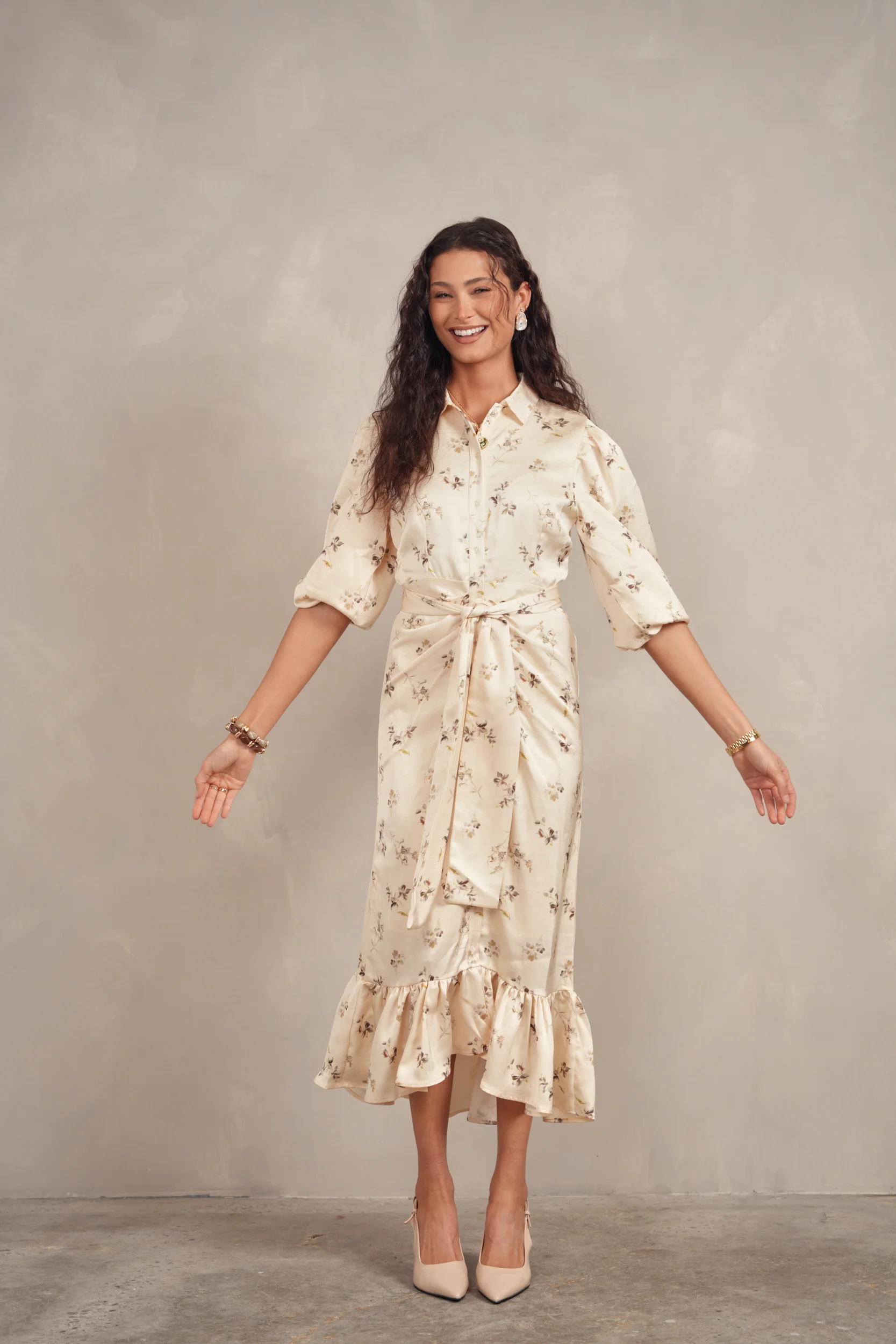 Tie Wrap Dress - Image 6
