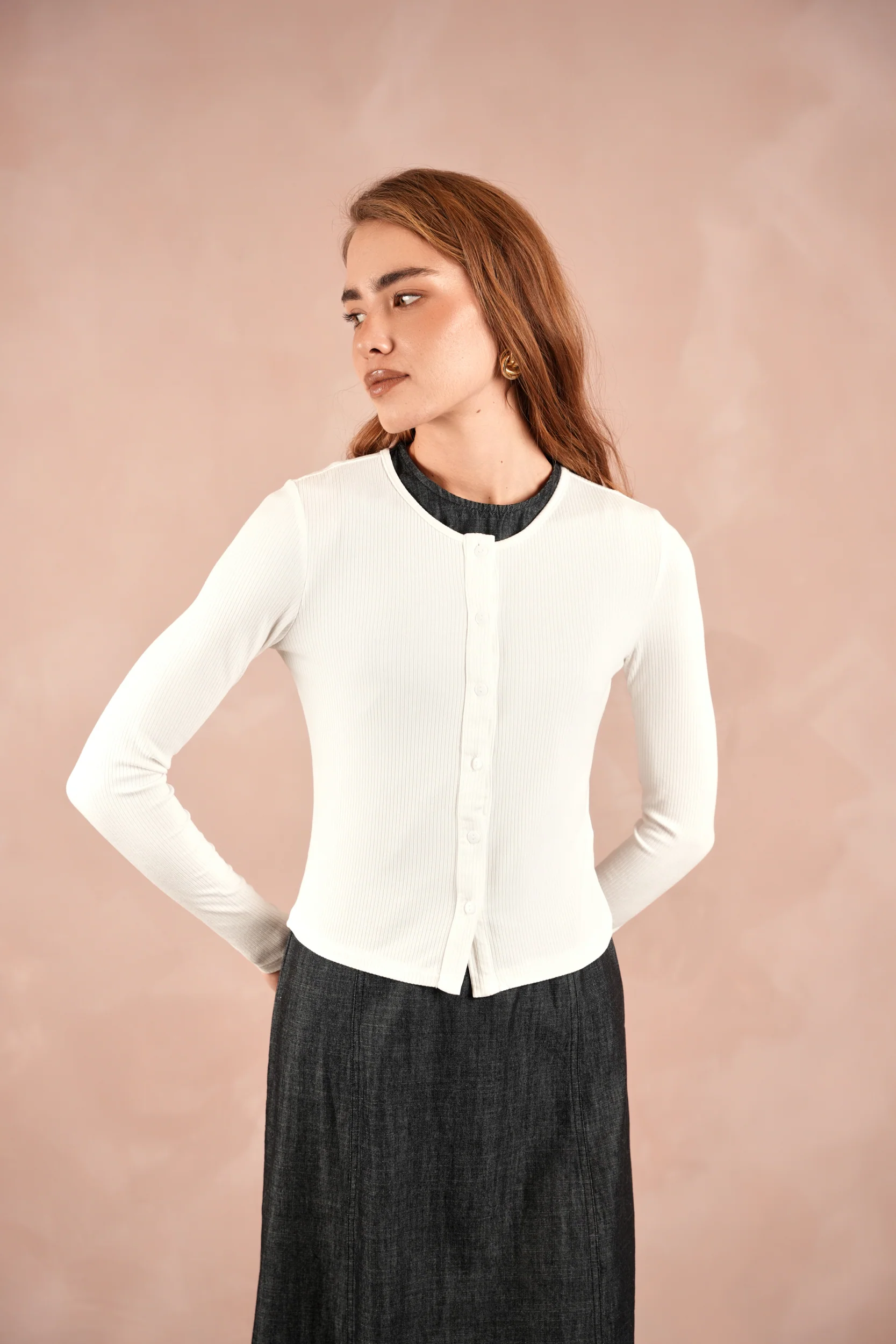 Soft Rib Cardigan - Image 16
