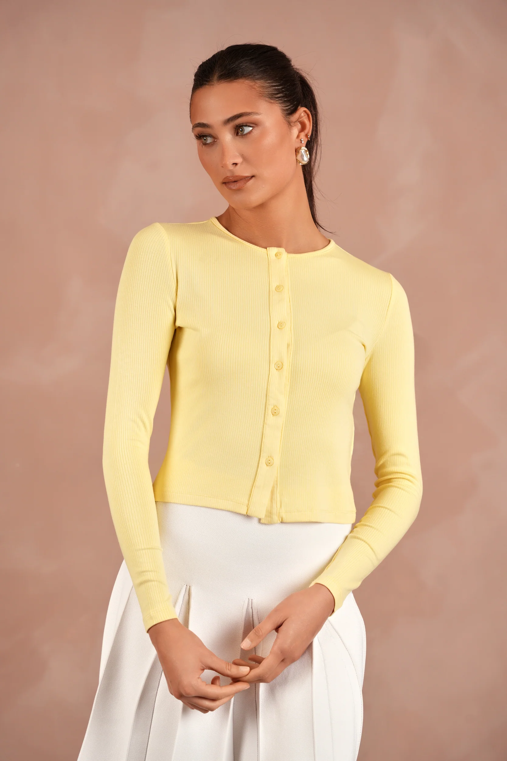 Soft Rib Cardigan - Image 18