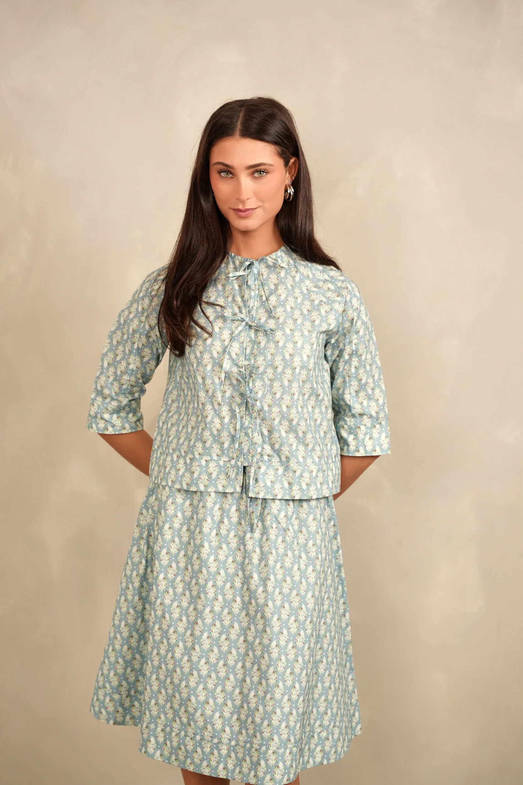 Boxy Fit Bow Tie Top - Image 7