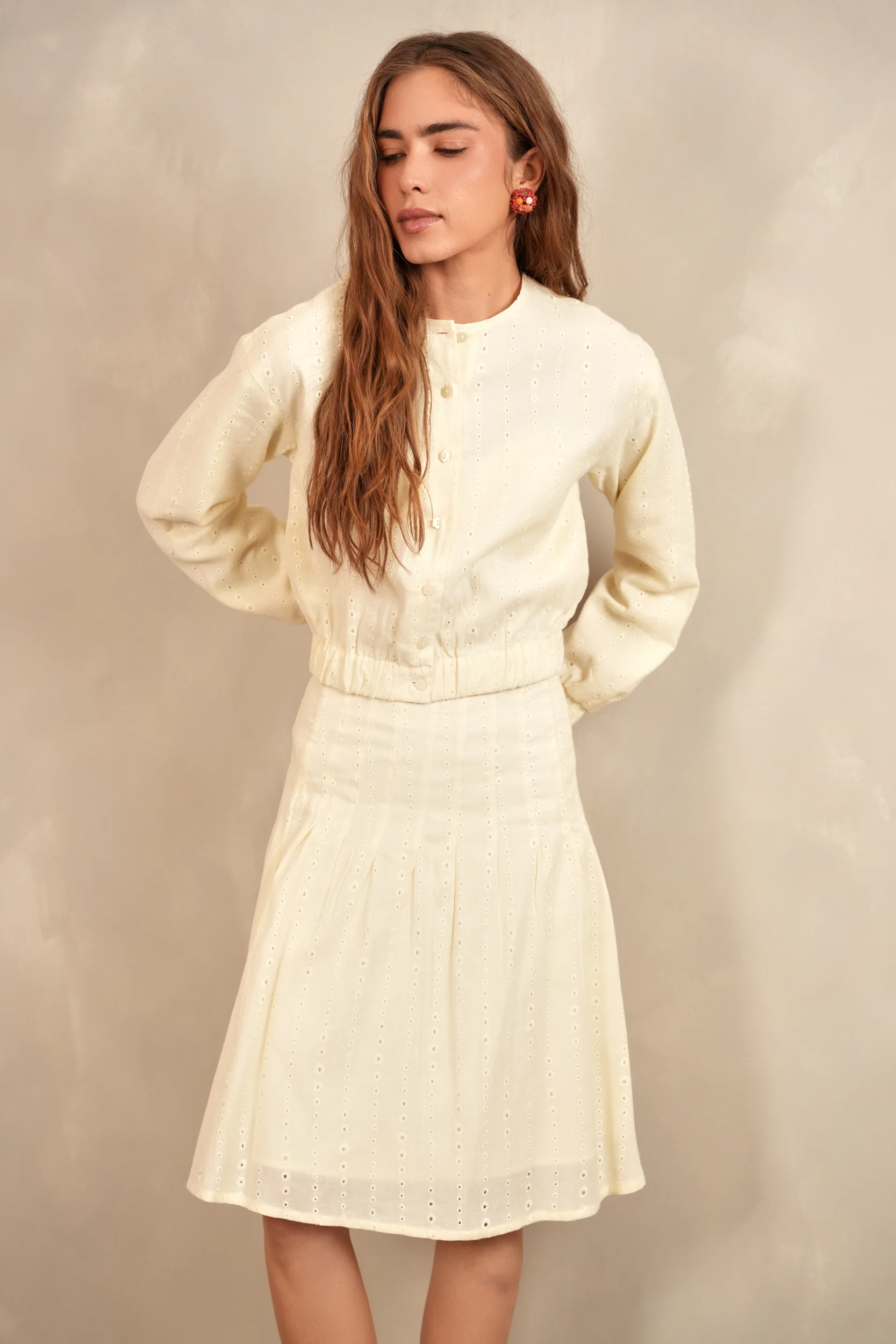 Eyelet Shacket - Image 5