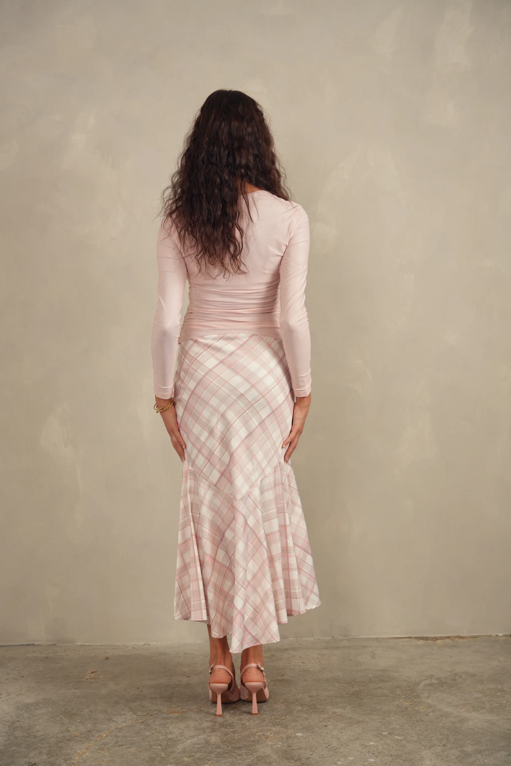 Mesh Ruched Top - Image 8
